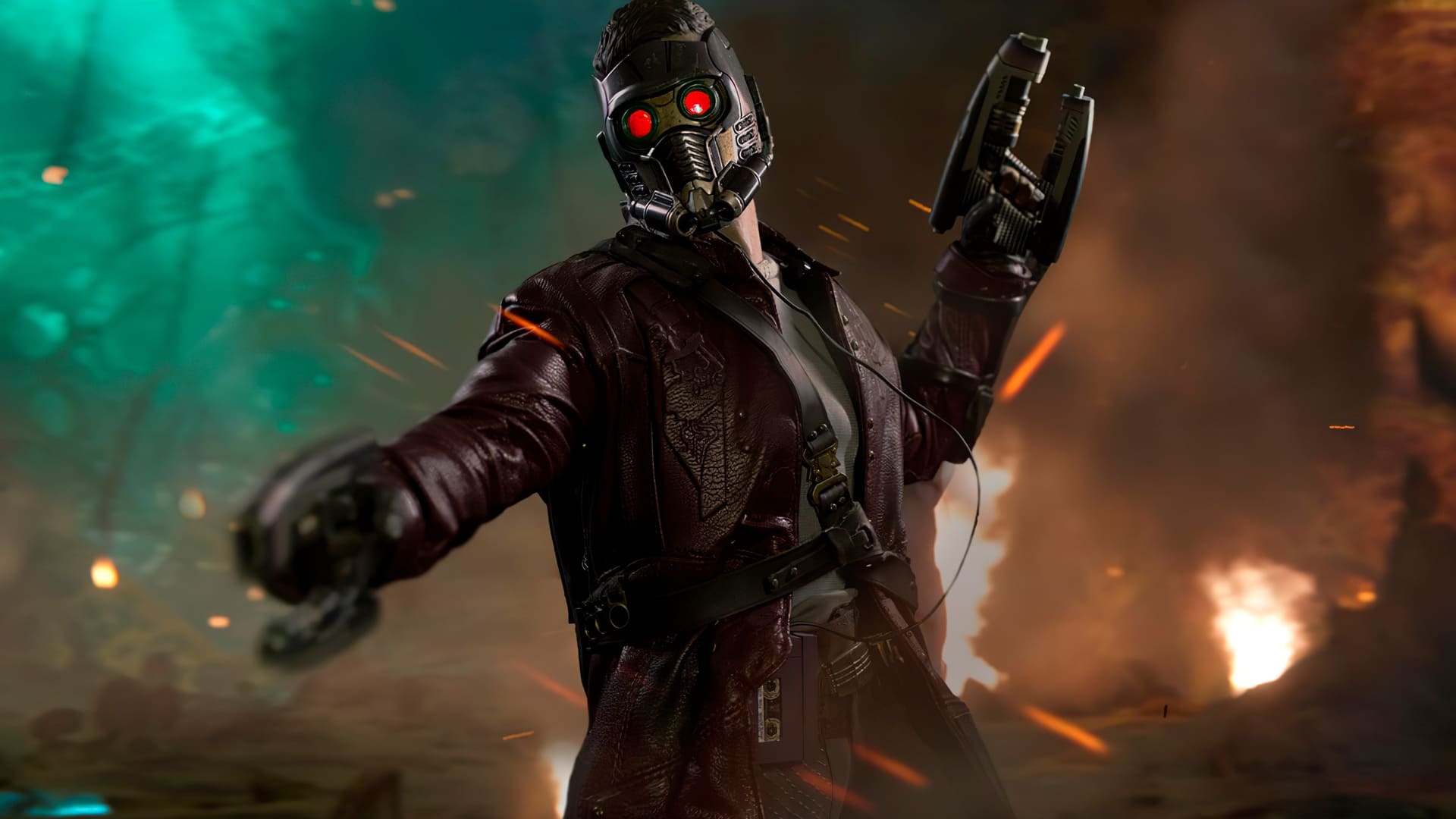 Star Lord, High-quality wallpaper, Fan-favorite superhero, Attention-grabbing, 1920x1080 Full HD Desktop