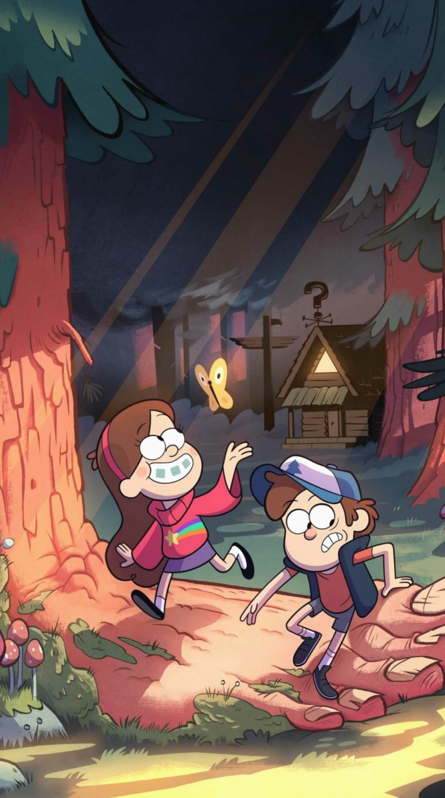 Gravity Falls Animation, Unexplained phenomena, Strange occurrences, Peculiar adventures, 1510x2700 HD Phone