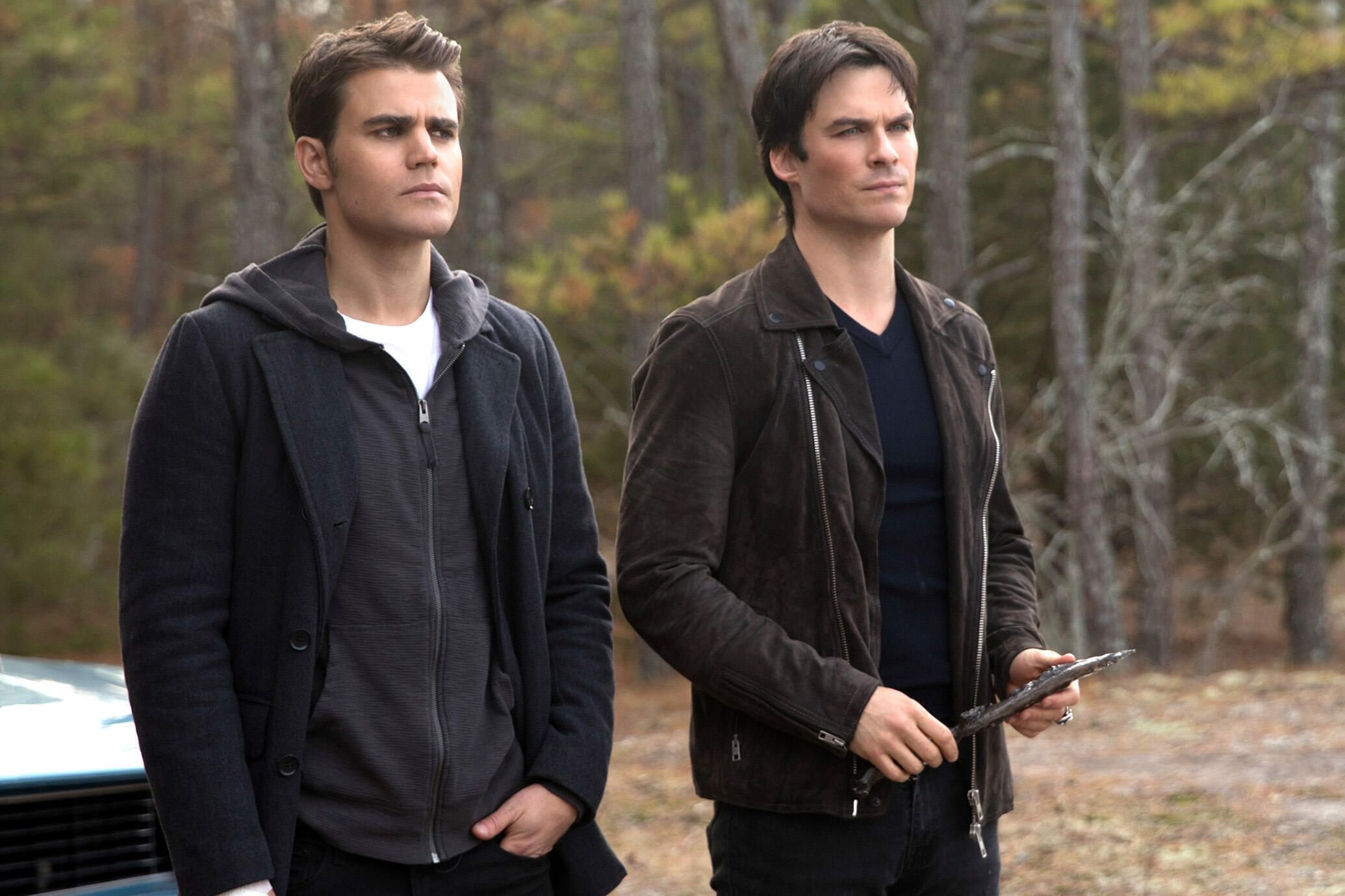 Paul Wesley, Ian Somerhalder (Vampire Diaries) Wallpaper, 2070x1380 HD Desktop