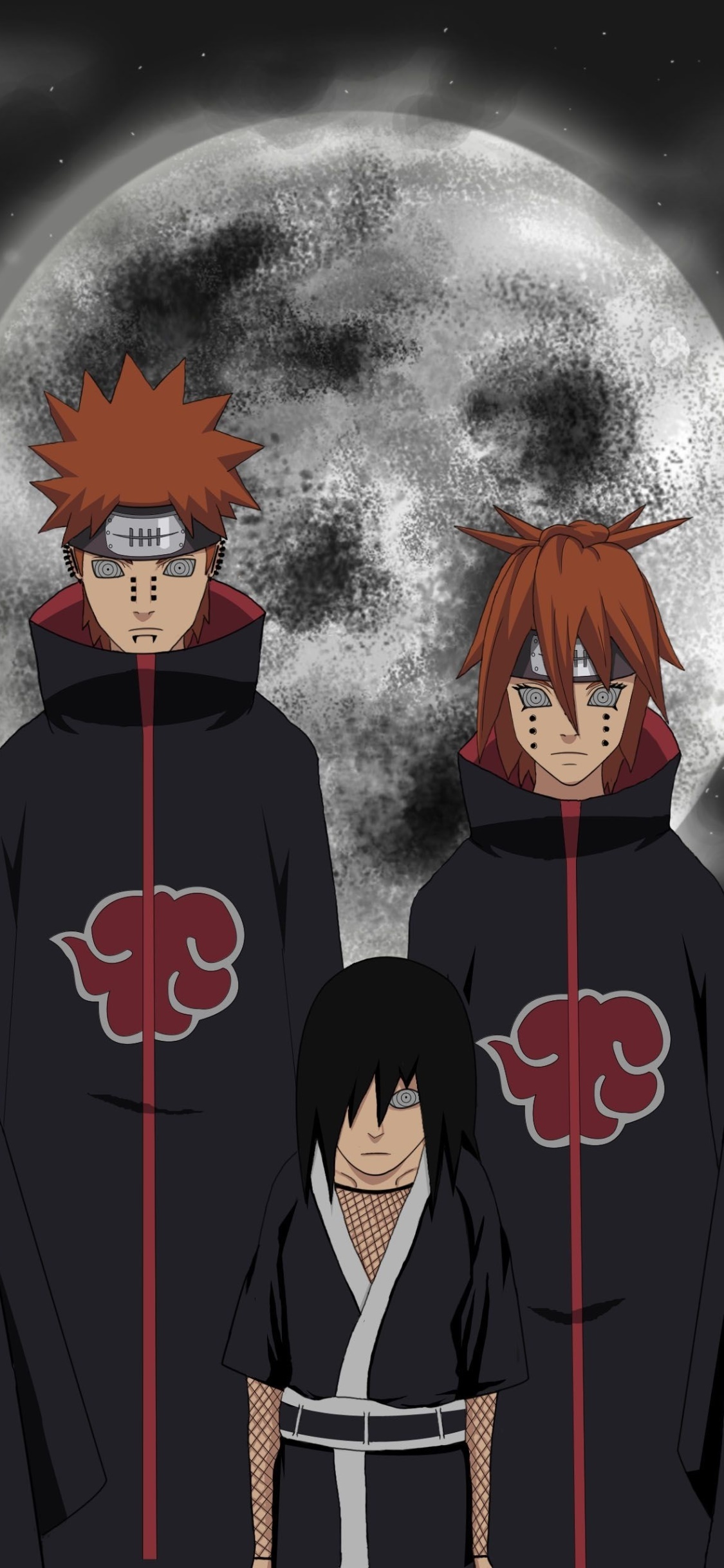 Pain, Akatsuki Leader, Hidden Rain Village, Rinnegan, Jiraiya, HD Phone wallpaper
