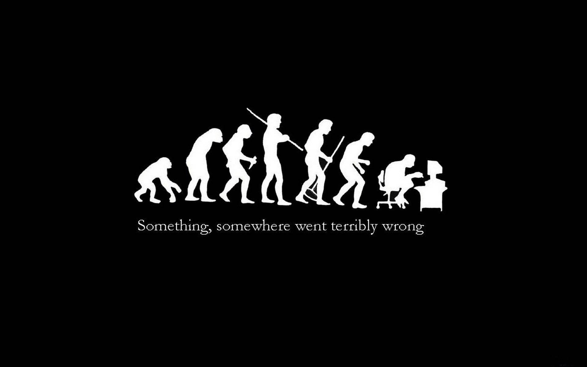 Evolution, Funny Wallpaper, 1920x1200 HD Desktop