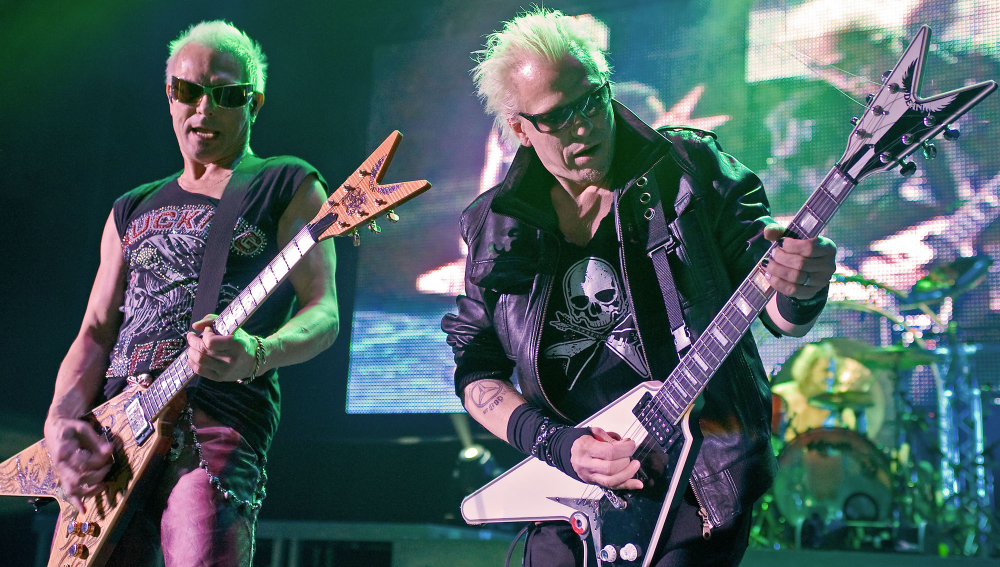 Scorpions relationships, Rudolf Schenker, His brother Michael, 2000x1140 HD Desktop