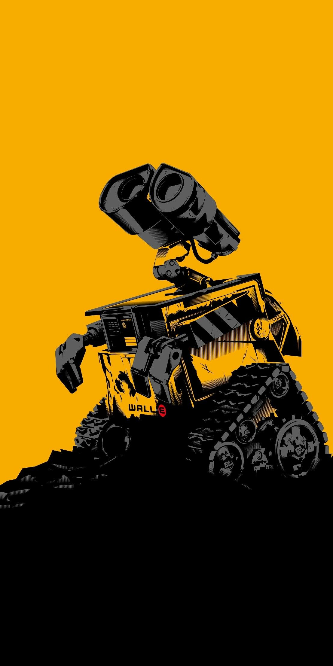 Artwork, WALL·E Wallpaper, 1110x2220 HD Phone