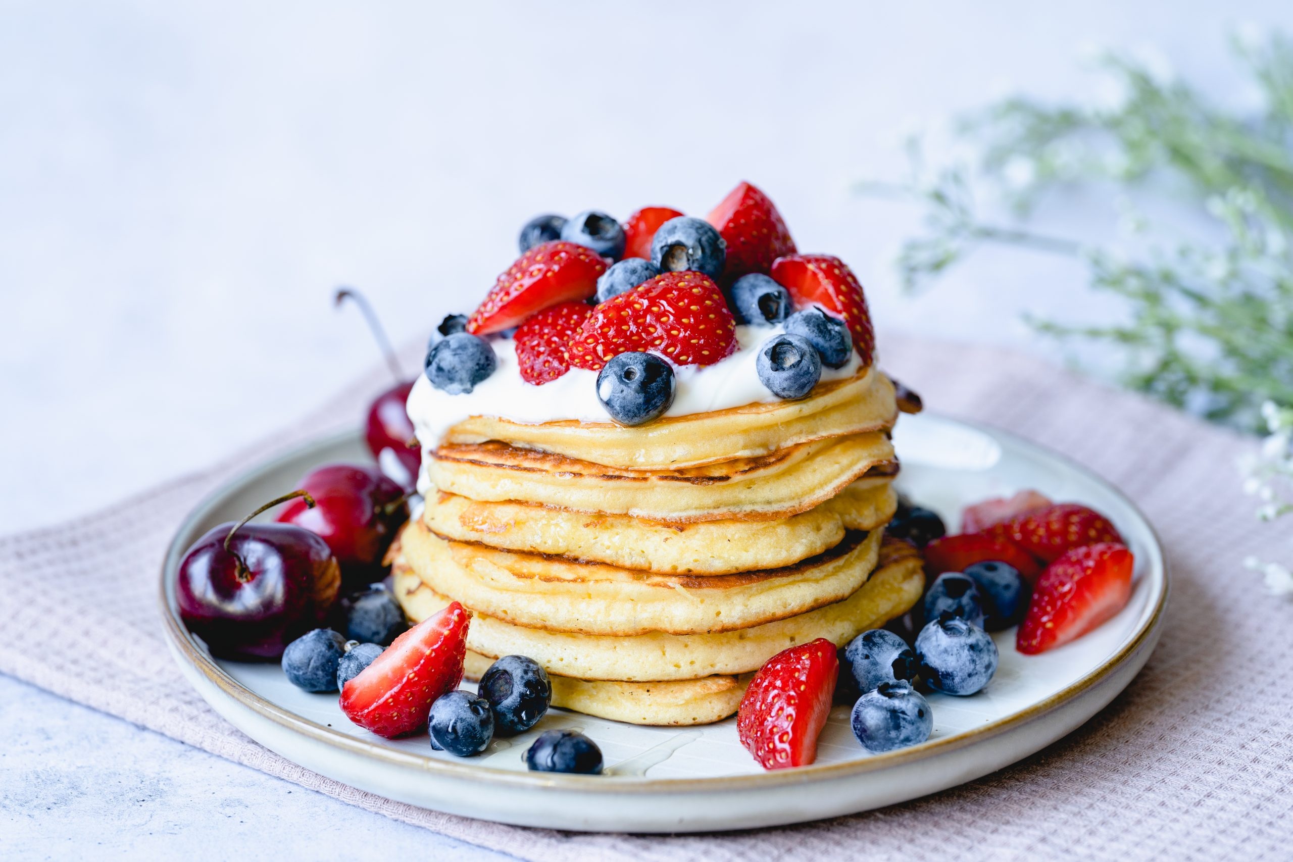 Gesunde pancakes, Ohne backpulver, La cuisine, Food pancake, 2560x1710 HD Desktop