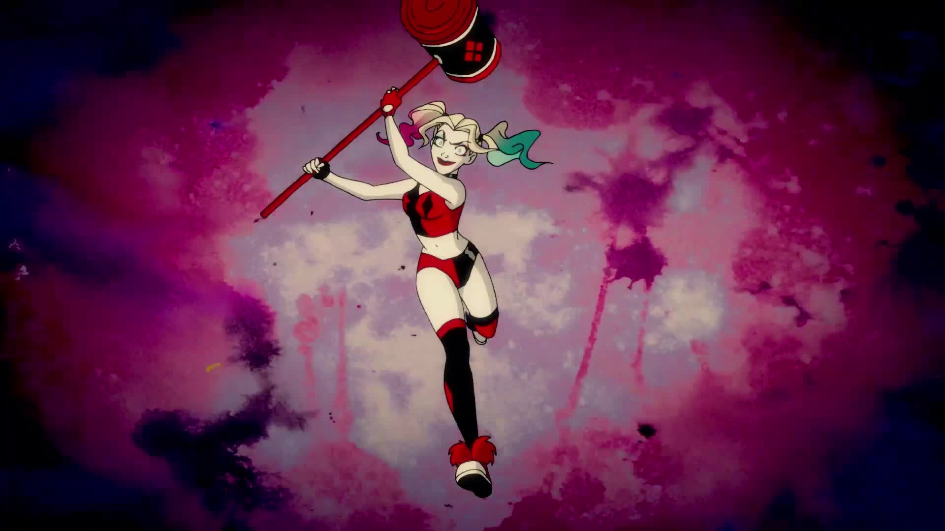 Harley Quinn, Anime series, Posted by Sarah Thompson, 1920x1080 Full HD Desktop