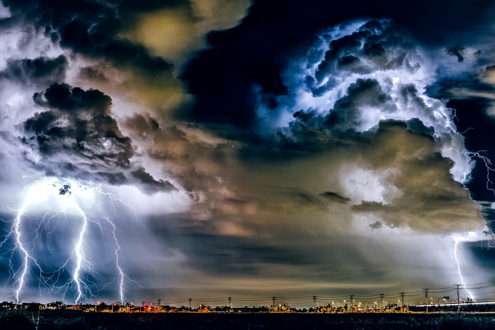 Thunderstorm desktop wallpaper, 4K resolution, Rwallpaper, Thunder, 1920x1280 HD Desktop