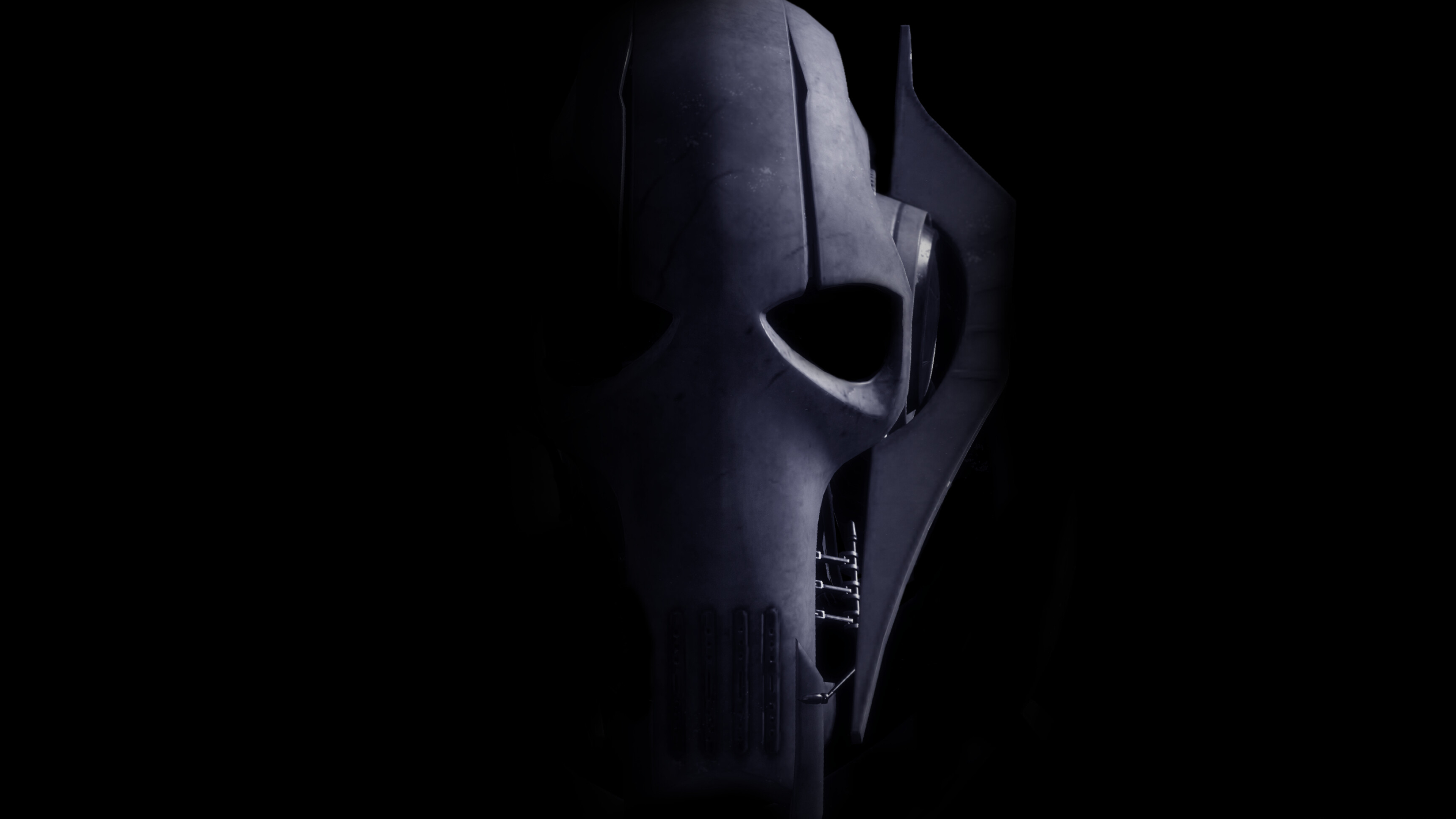 Face of death, Terrifying visage, Iconic villain, Star Wars universe, 3840x2160 4K Desktop