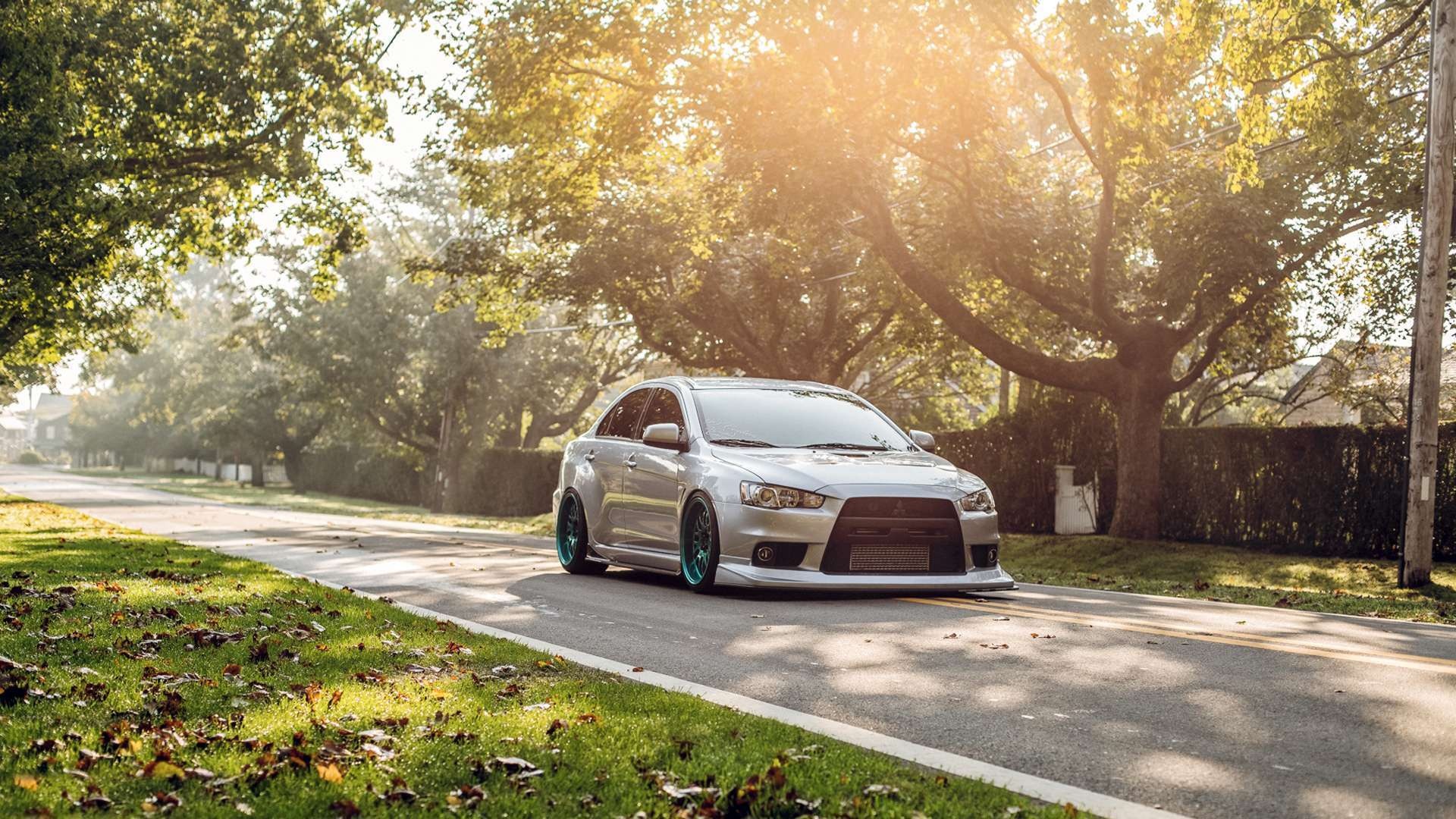 Mitsubishi Evolution, Brilliant speed, Aerodynamic design, Track-inspired performance, 1920x1080 Full HD Desktop