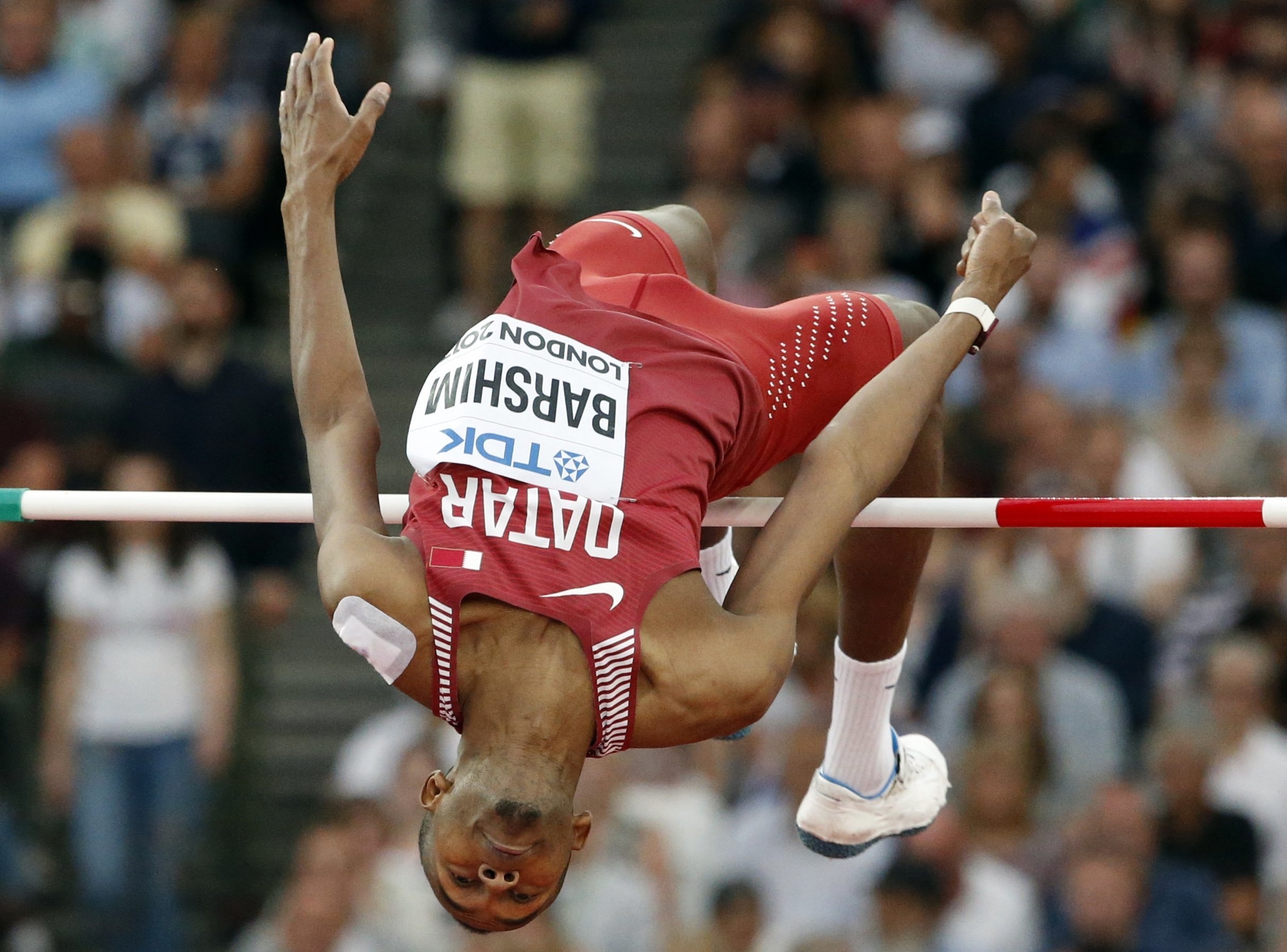 London 2017, Mutaz Essa Barshim Wallpaper, 2430x1800 HD Desktop