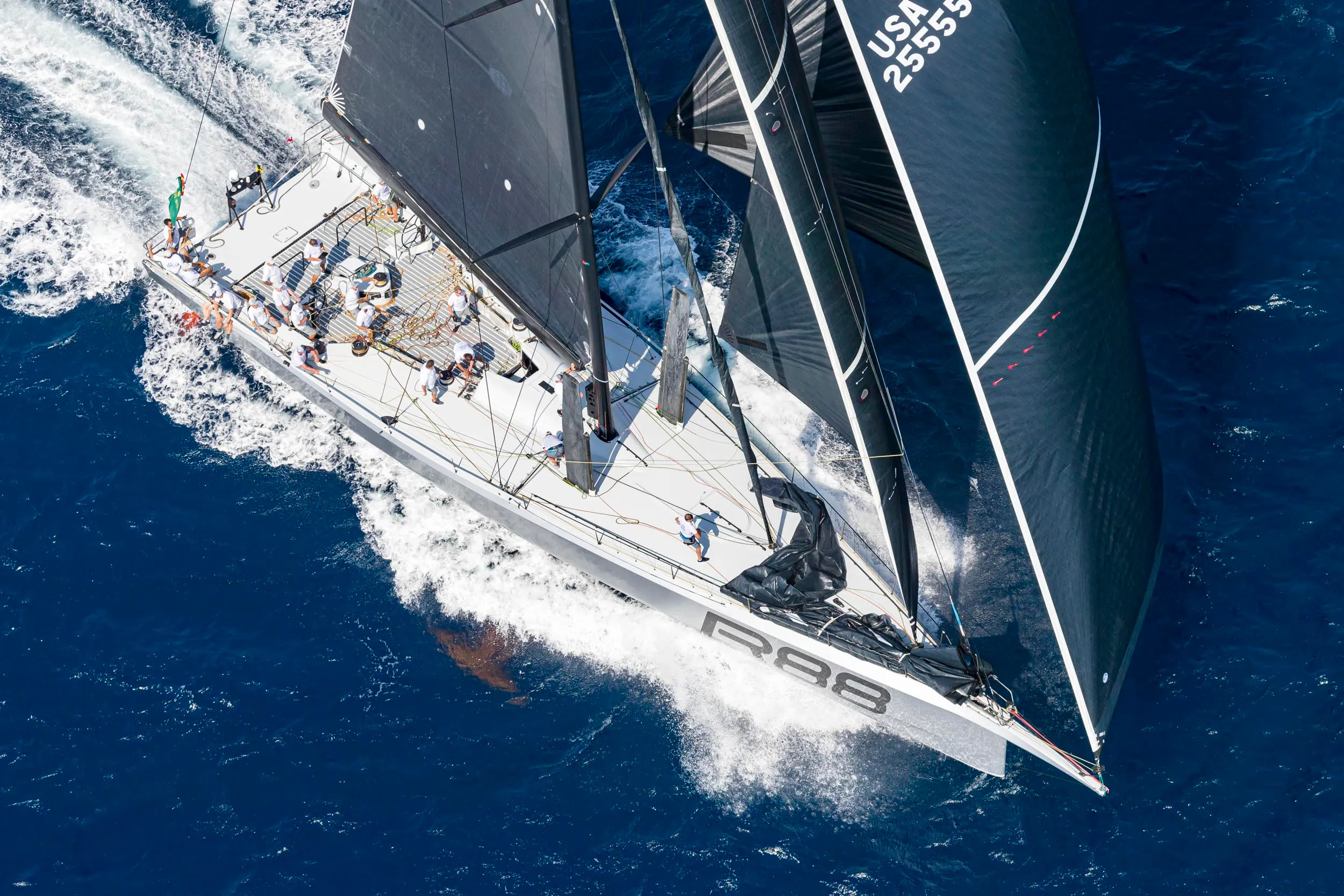 Maxi yacht Rolex Cup, Port Cervo gathering, Nautical news event, Sailing competition, 2500x1670 HD Desktop