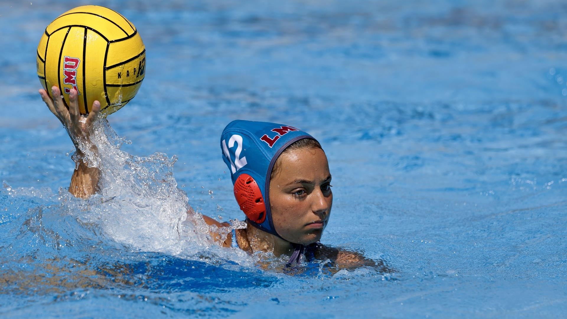 Ruth Arino Ruiz, Women's water polo, Loyola Marymount University, Athletics, 1920x1080 Full HD Desktop