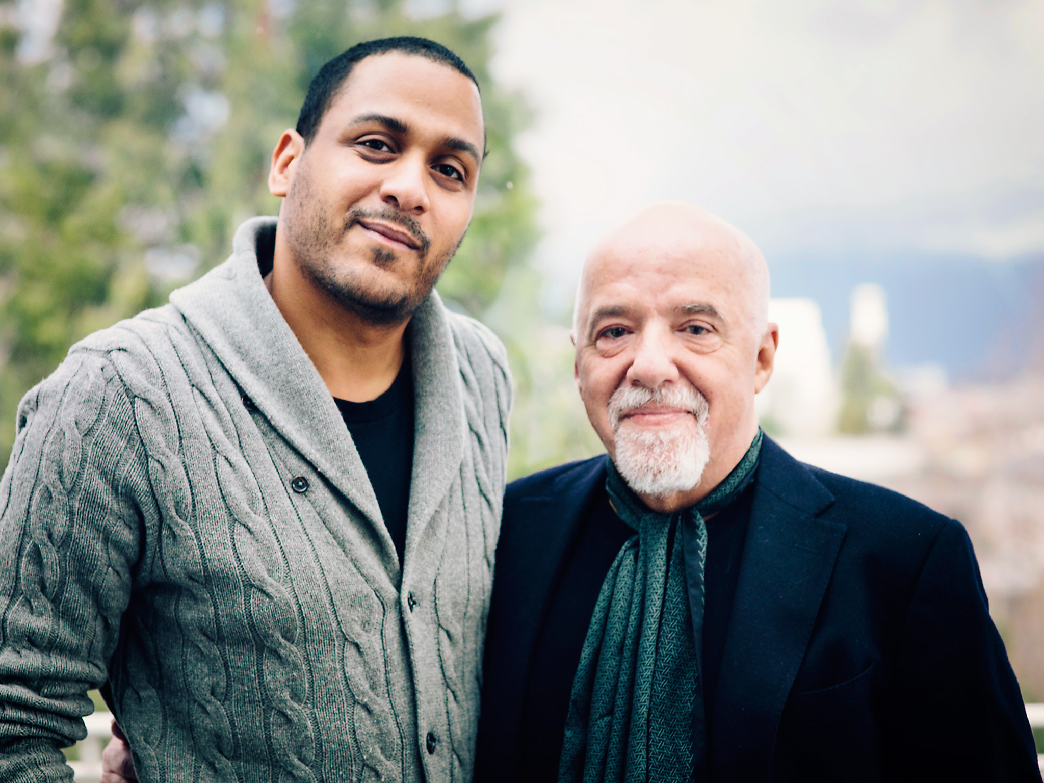 Paulo Coelho, Alex Teuscher, Photographer, Geneva, 2050x1540 HD Desktop