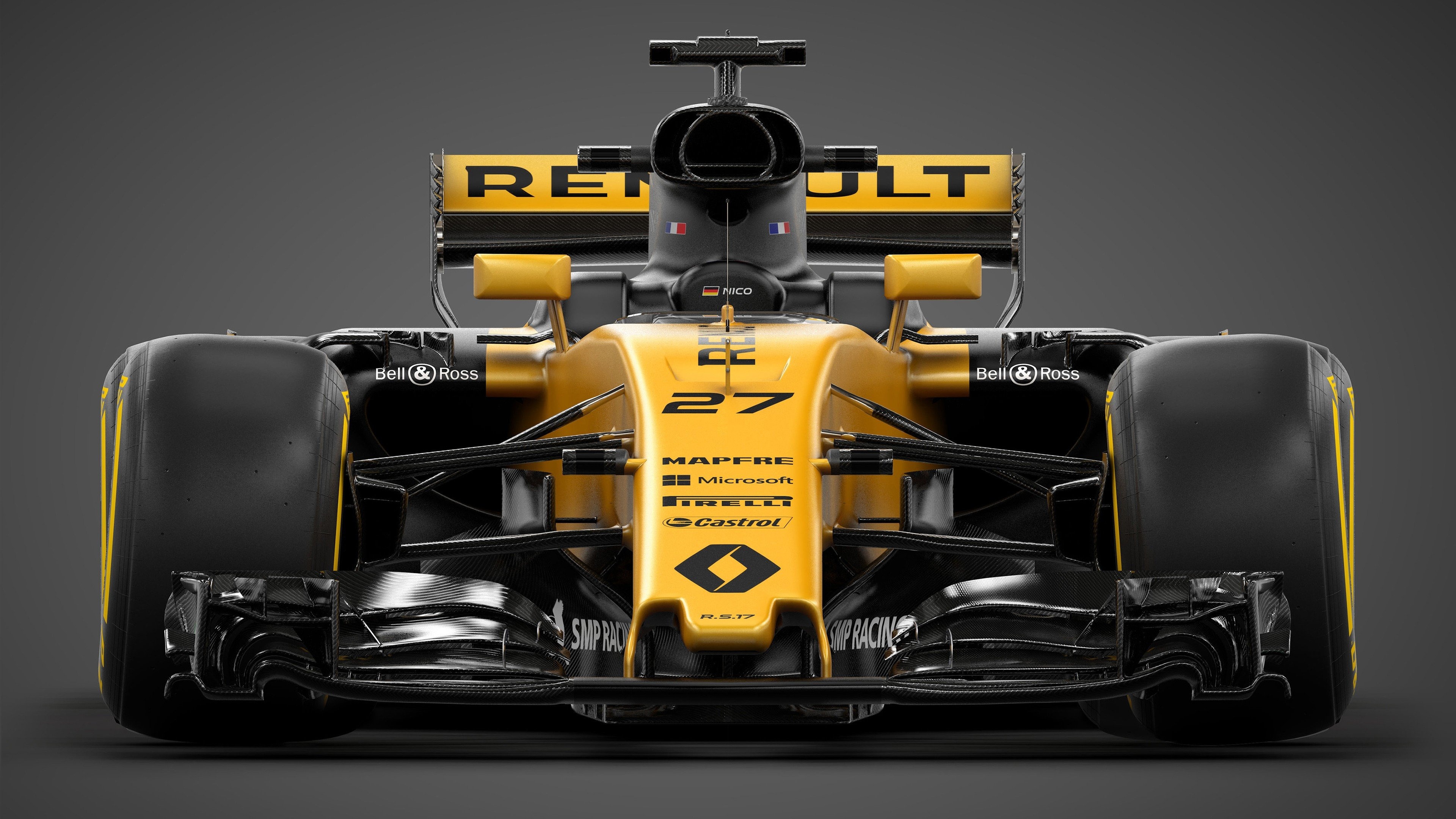 Renault RS17, Formula 1 Wallpaper, 3840x2160 4K Desktop