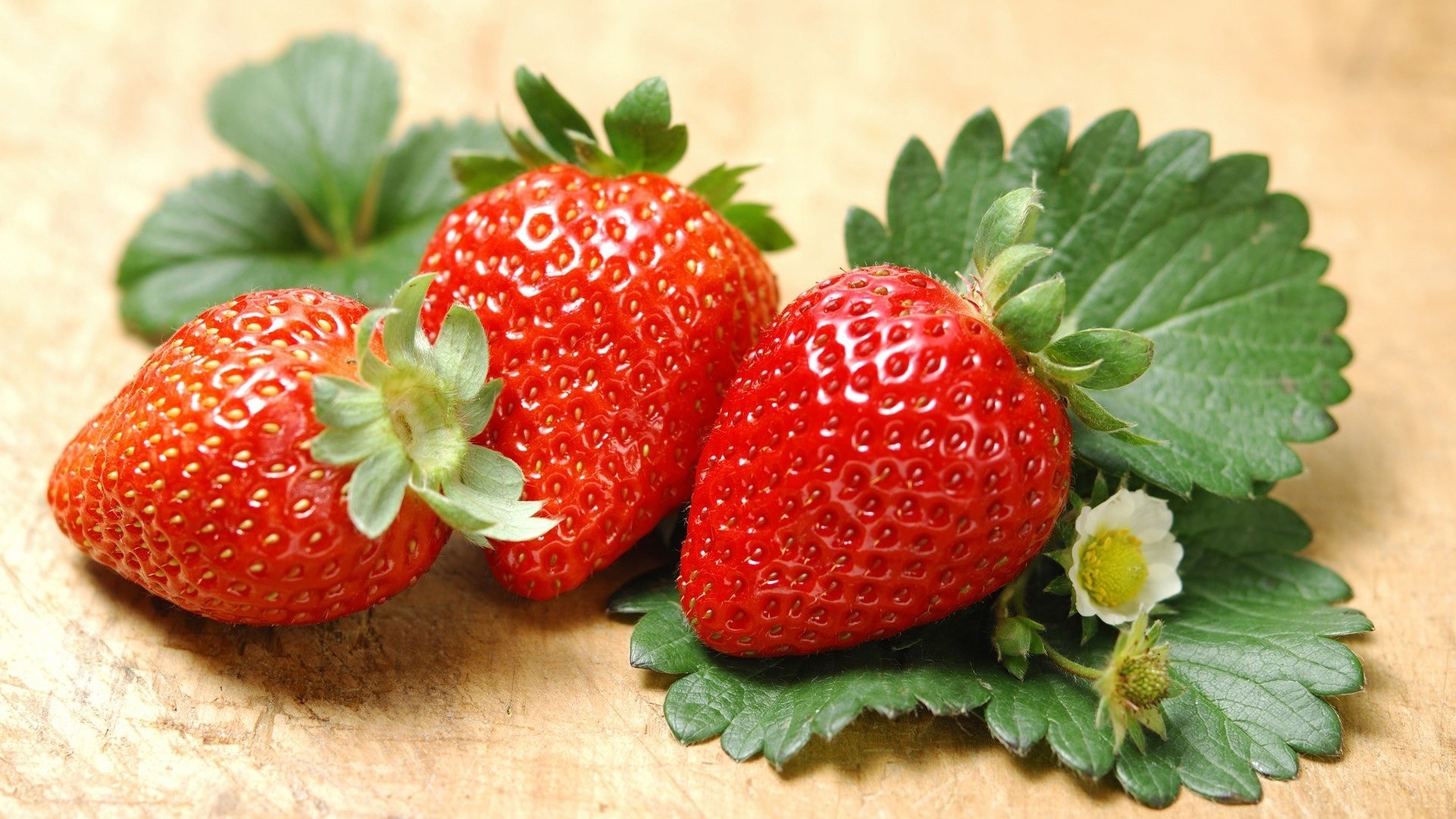 Juicy strawberries, Vintage vibe, Strawberry shortcake, Kawaii, 1920x1080 Full HD Desktop
