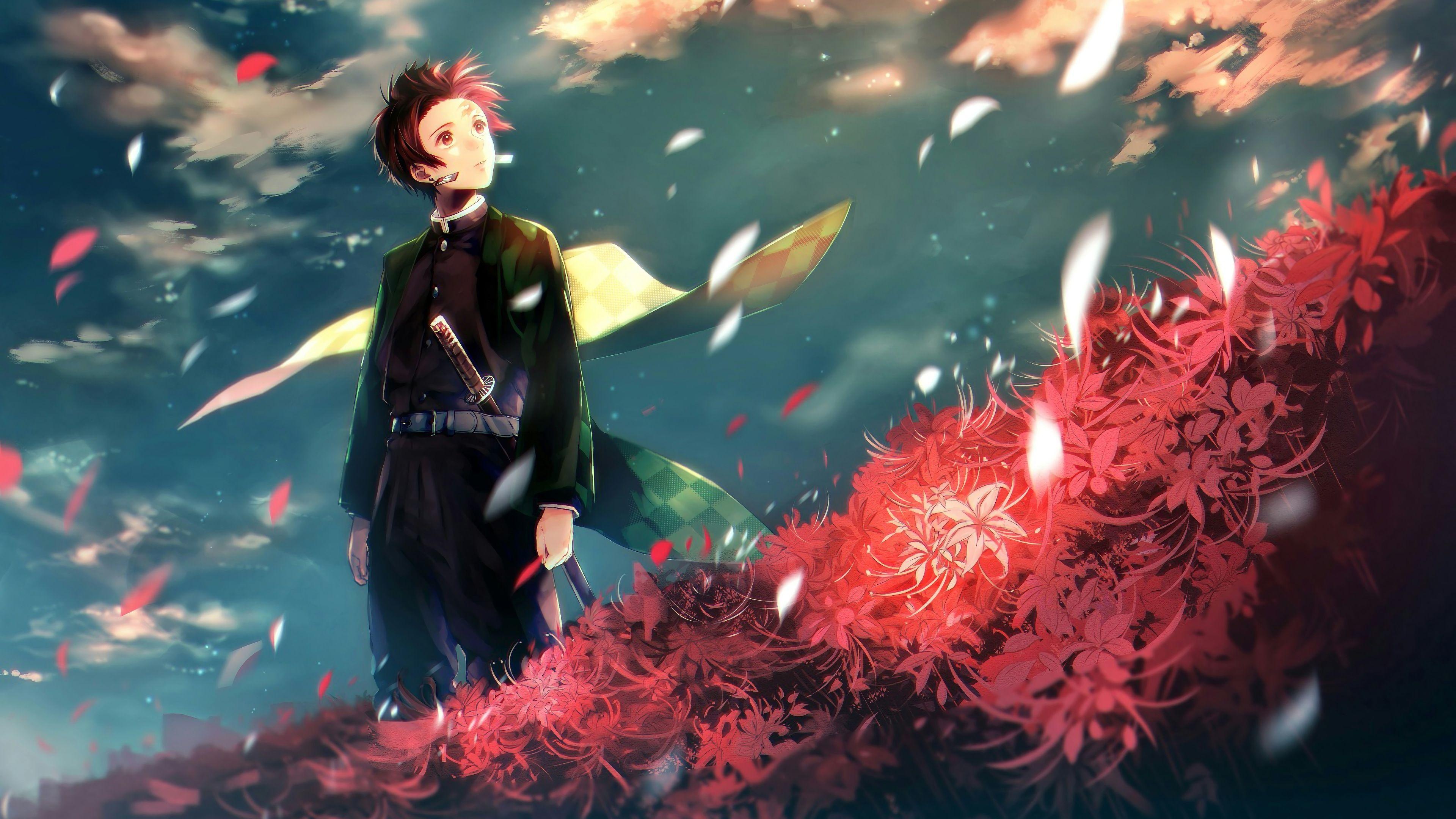 Tanjiro Kamado, PC Wallpaper, 3840x2160 4K Desktop