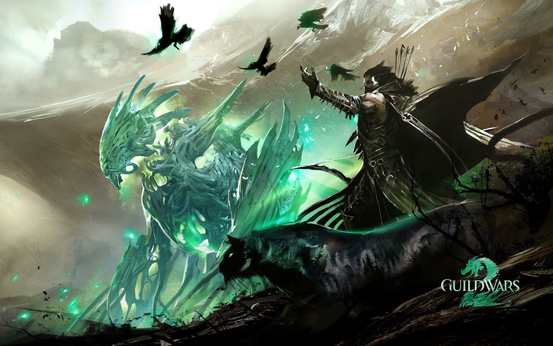 Guild Wars 2, Legendary battles, Stunning visuals, Epic quests, 1920x1200 HD Desktop