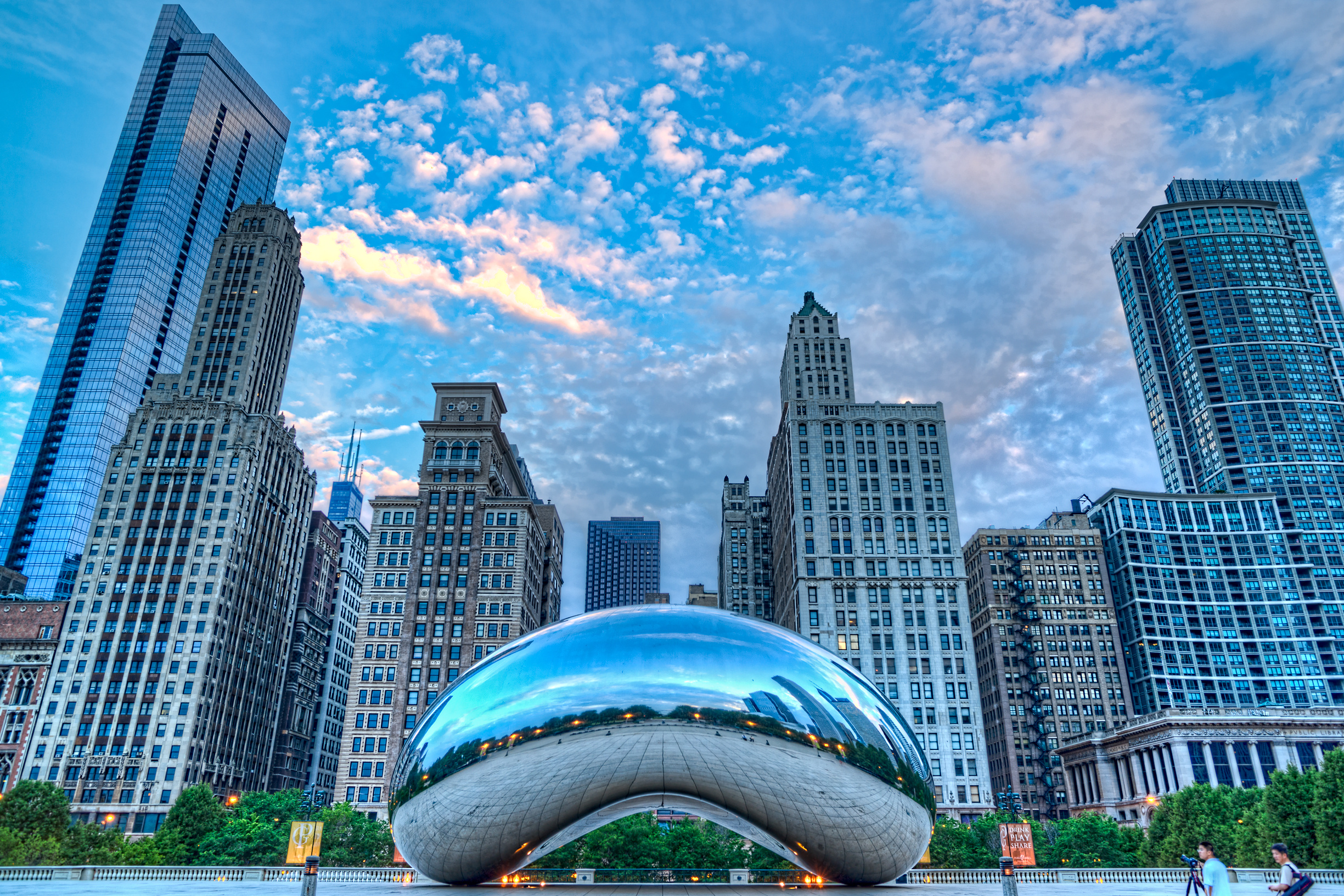 Cloud Gate, Chicago Sculpture, 2450x1640 HD Desktop