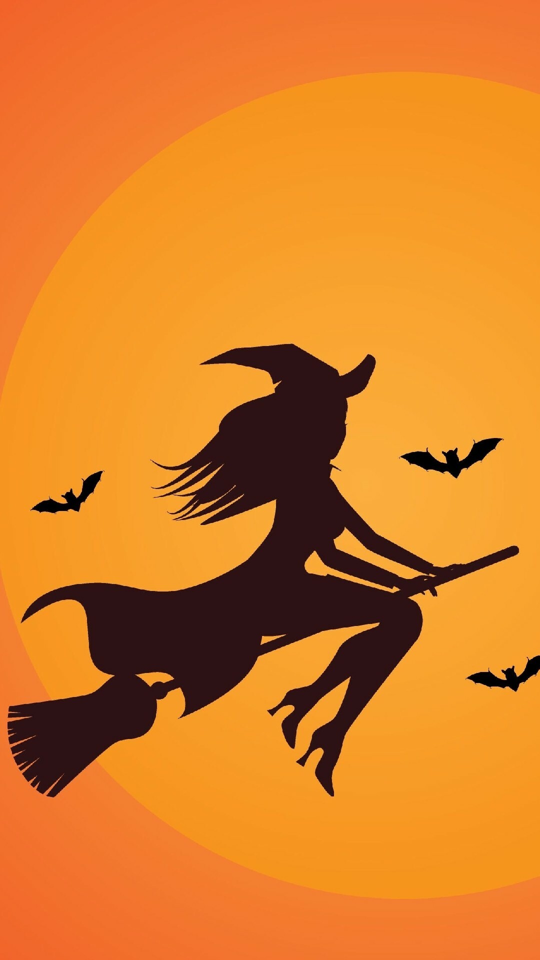 Halloween witch wallpaper, Awesome, Spooky vibes, 1080x1920 Full HD Phone