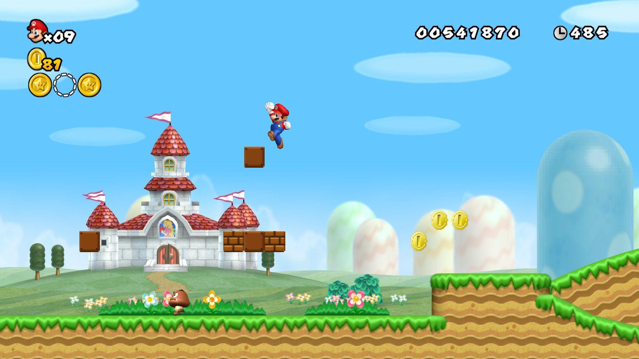 New Super Mario Bros. Wii's 2050x1160