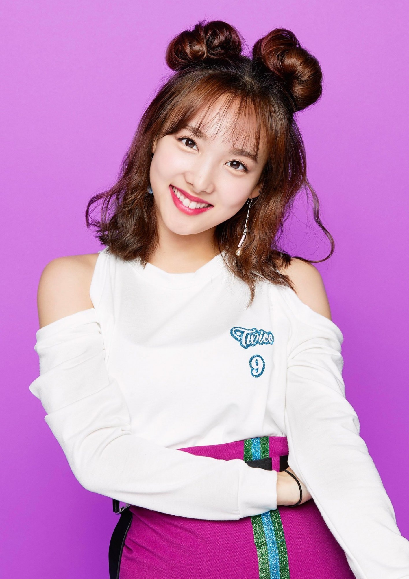 Nayeon, Twice member, Endearing charm, K-pop sensation, 1420x2000 HD Phone