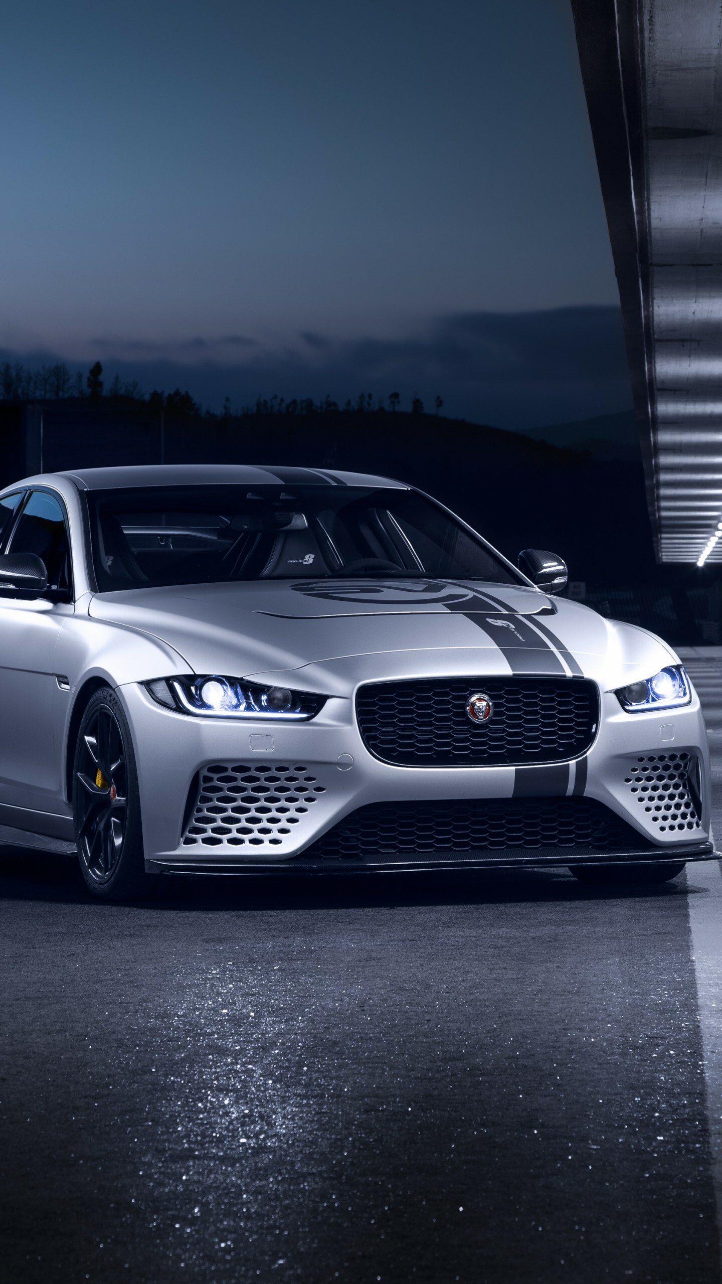 Jaguar Cars, Auto industry, Jaguar XE SV Project 8, 4K wallpapers, 1440x2560 HD Phone