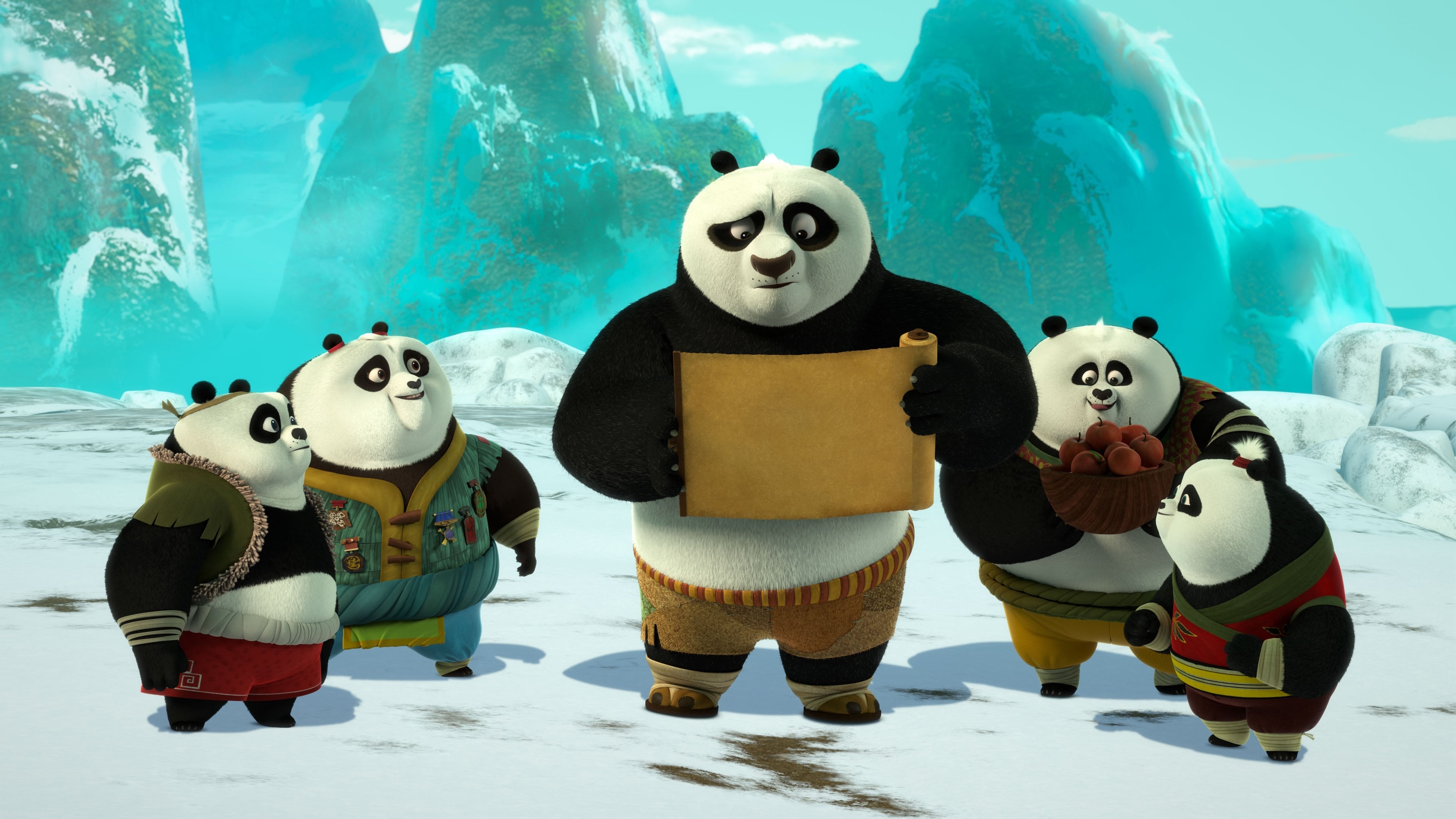 Kung Fu Panda, Paws of Destiny, Exciting stream, Adventure awaits, 3840x2160 4K Desktop