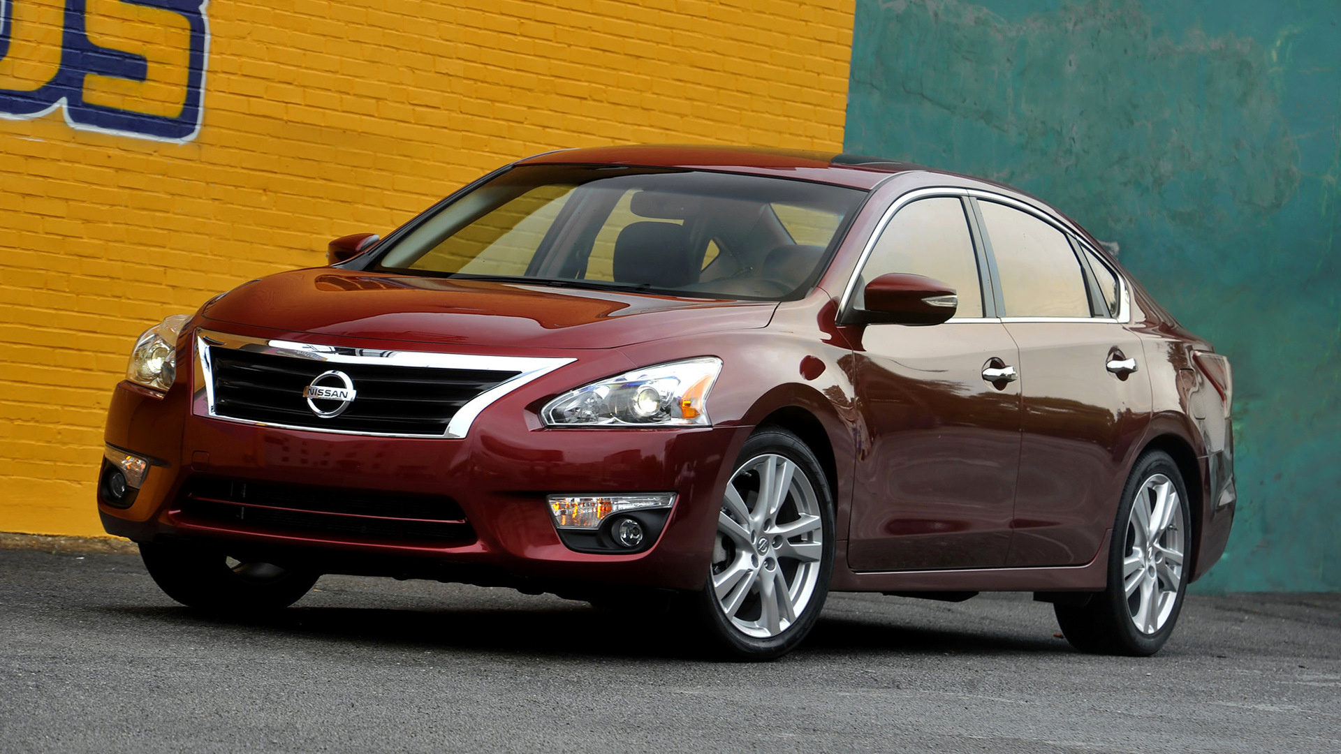 Nissan Altima, 2013 model, SL trim, Car pixel, 1920x1080 Full HD Desktop