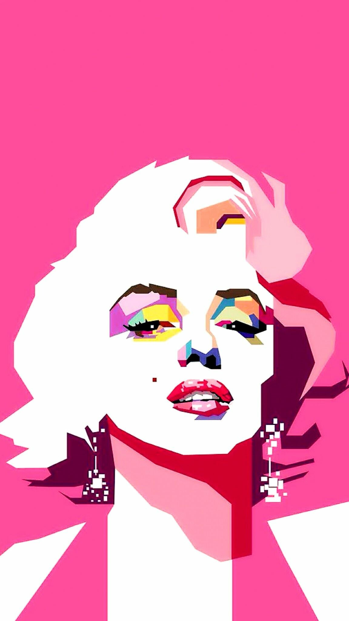 Pop Art, Marilyn Monroe, Art therapy, iPhone wallpapers, 1160x2050 HD Phone