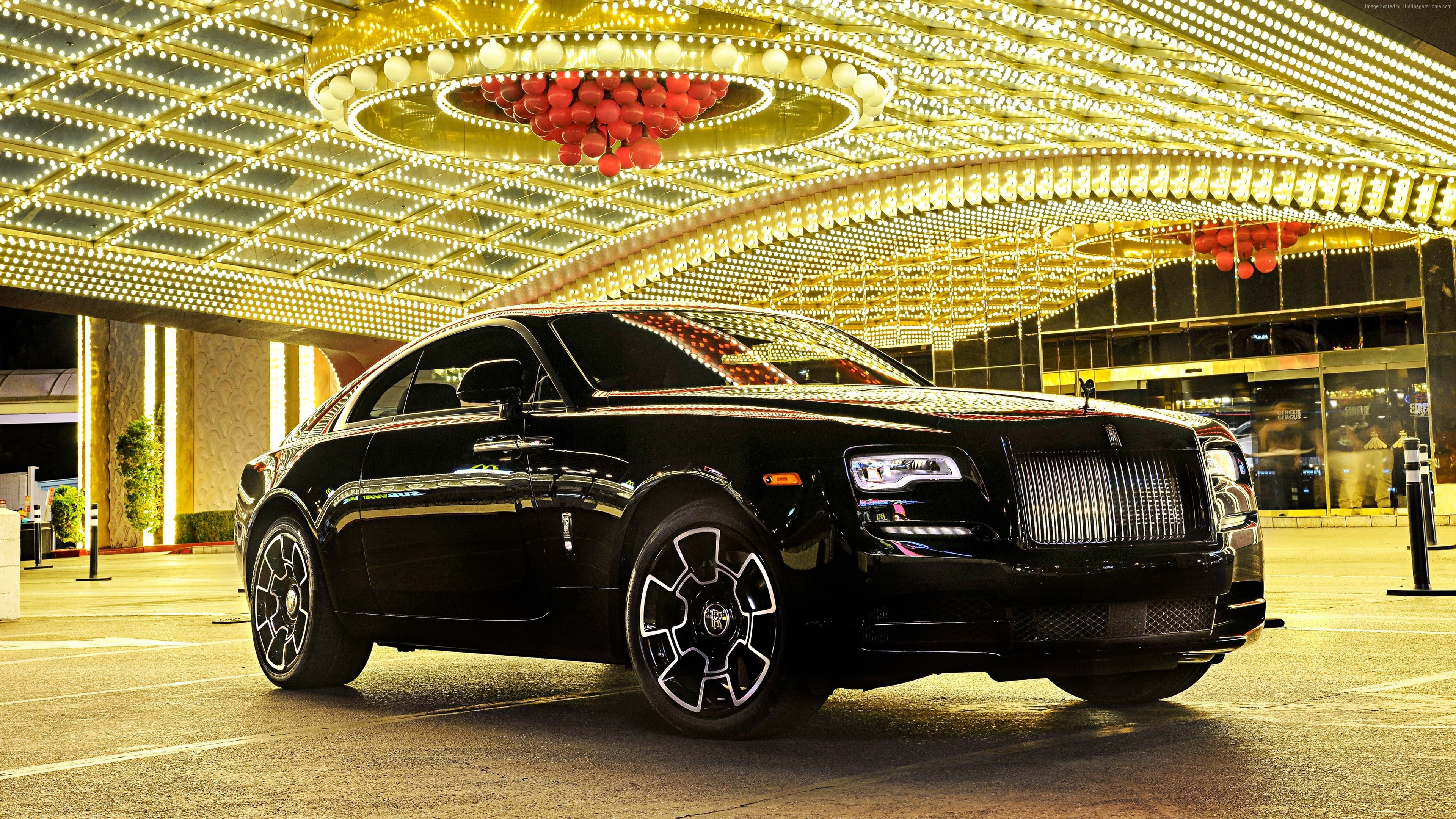 Chrysler 300, Black HD wallpaper, 3840x2160 4K Desktop