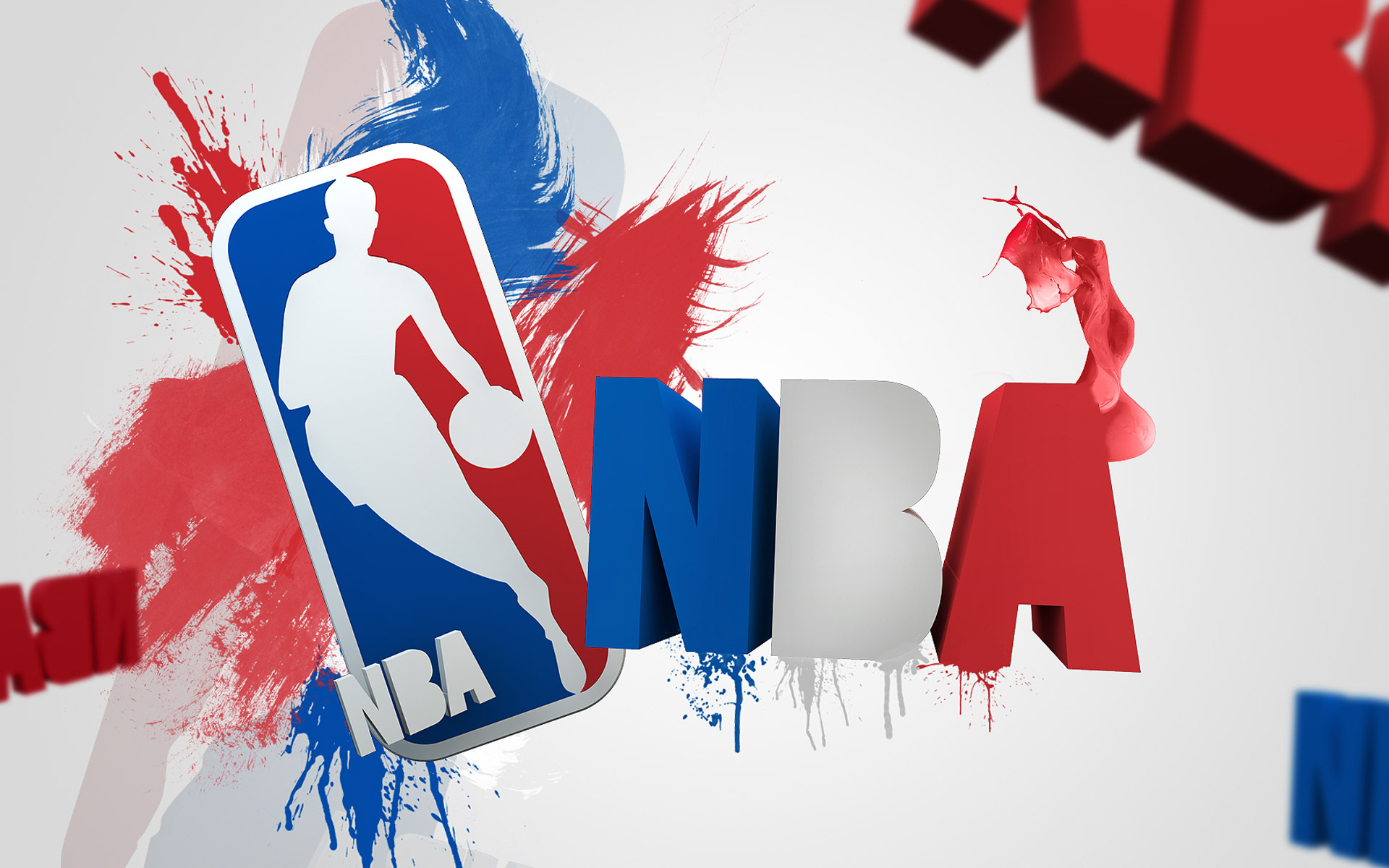 Artwork, Logo NBA Wallpaper, 1920x1200 HD Desktop