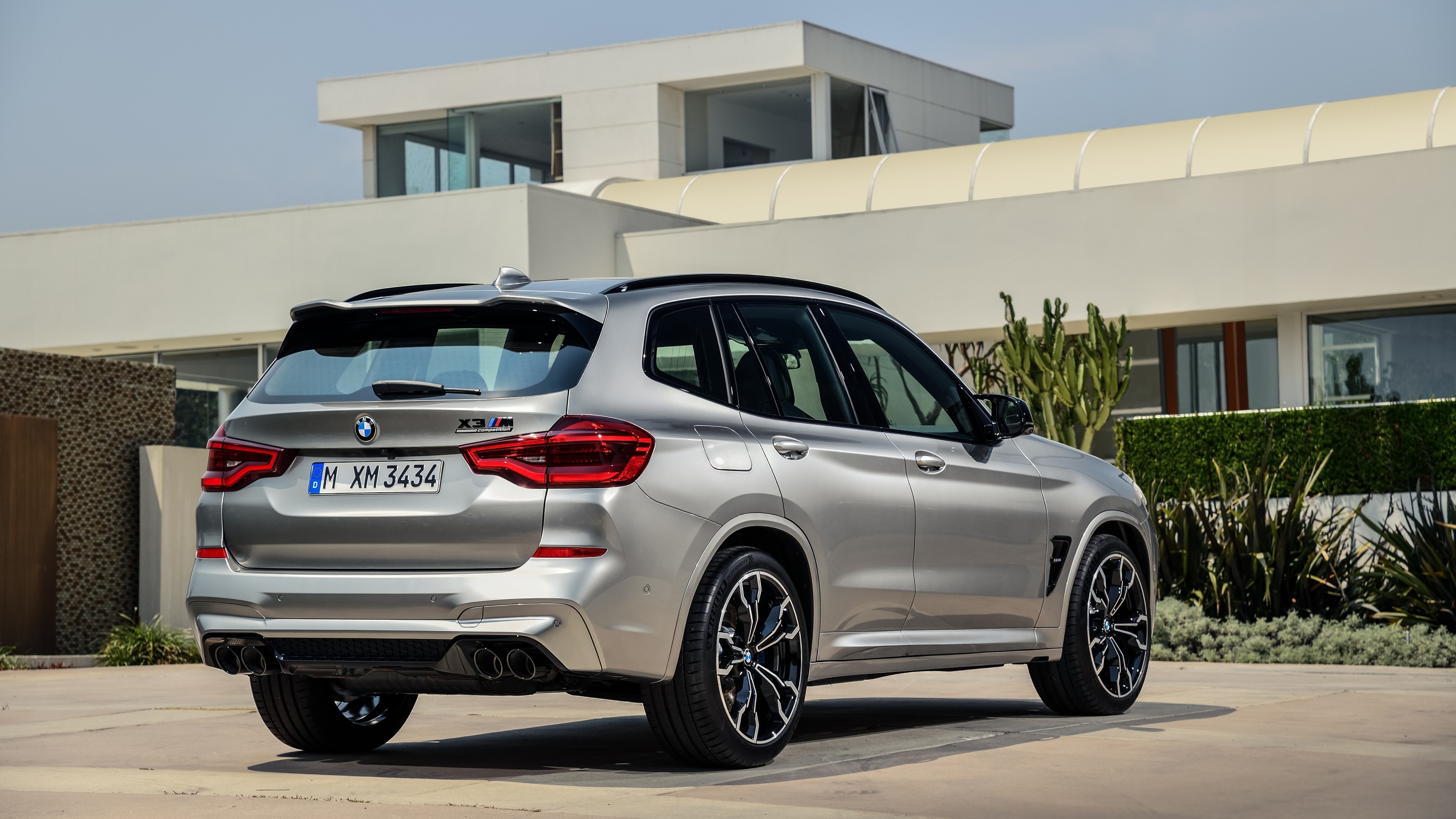 BMW X3, M competition model, Striking design, Exhilarating performance, 3840x2160 4K Desktop