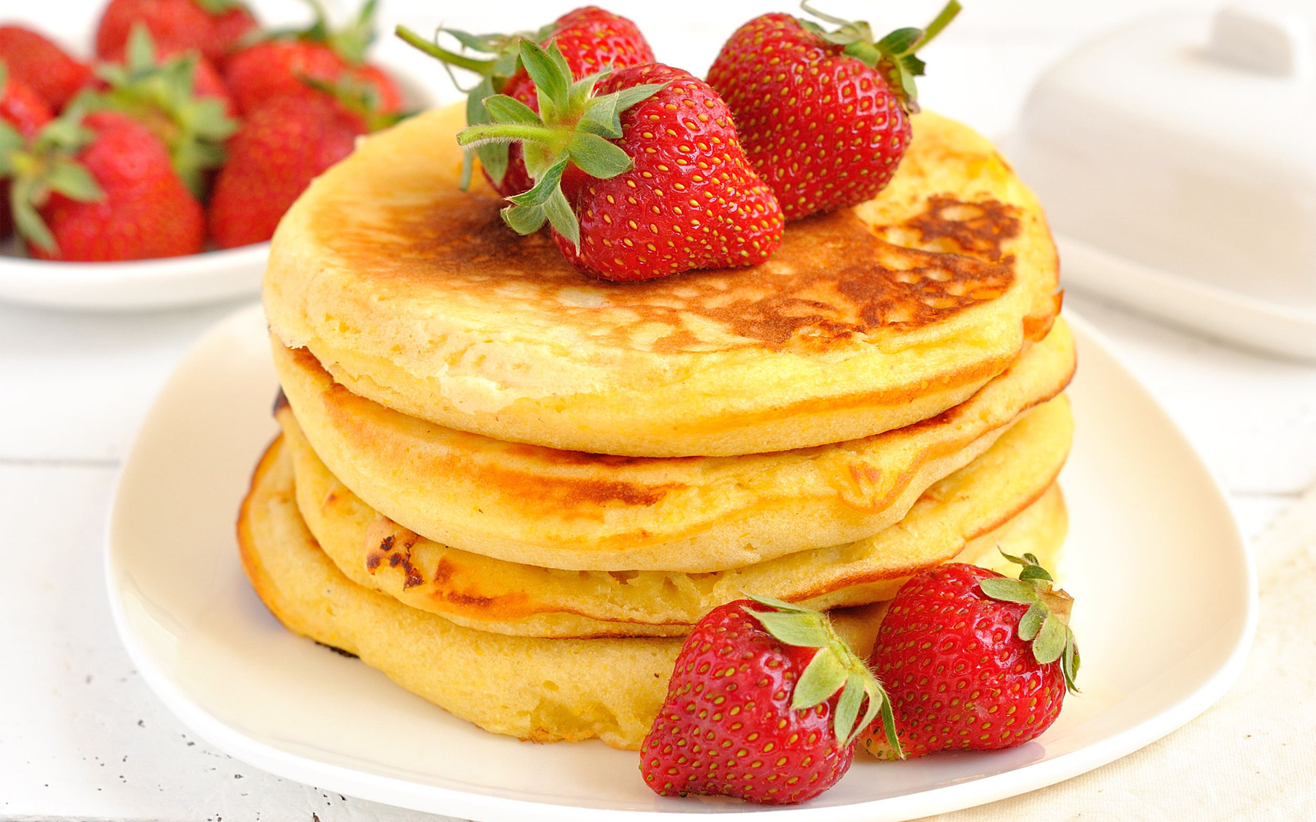 Pancakes wallpaper, Breakfast treat, Sweet indulgence, Food pancake, 1920x1200 HD Desktop