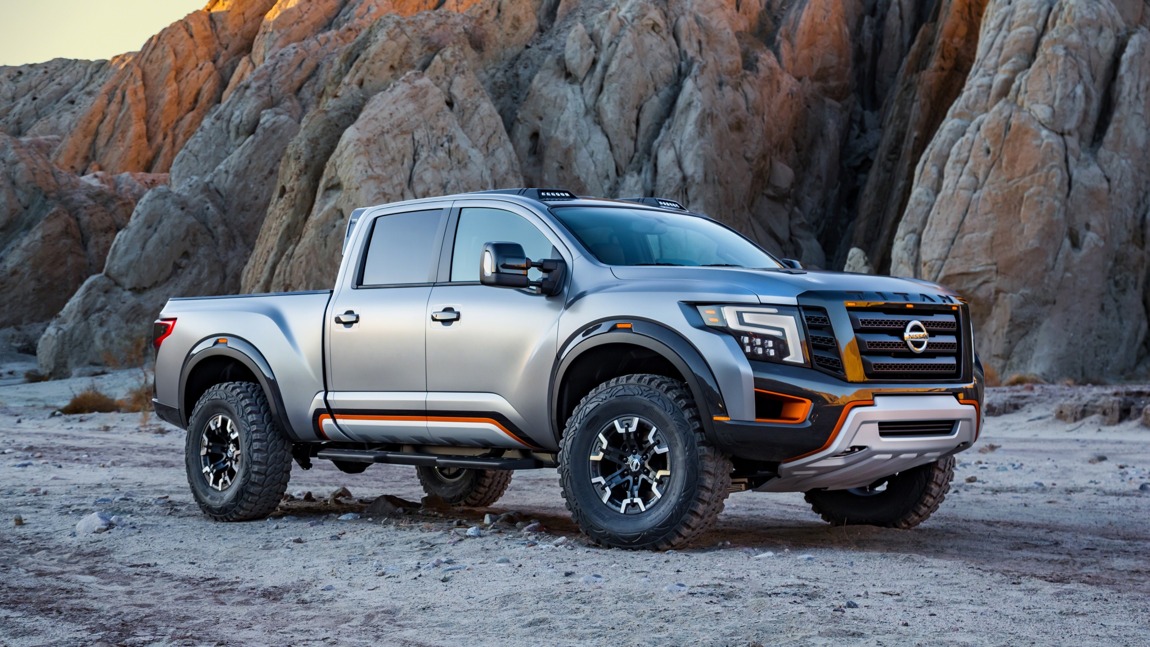 Nissan Frontier, Nissan Titan Warrior, Off-road cars & bikes, 3840x2160 4K Desktop