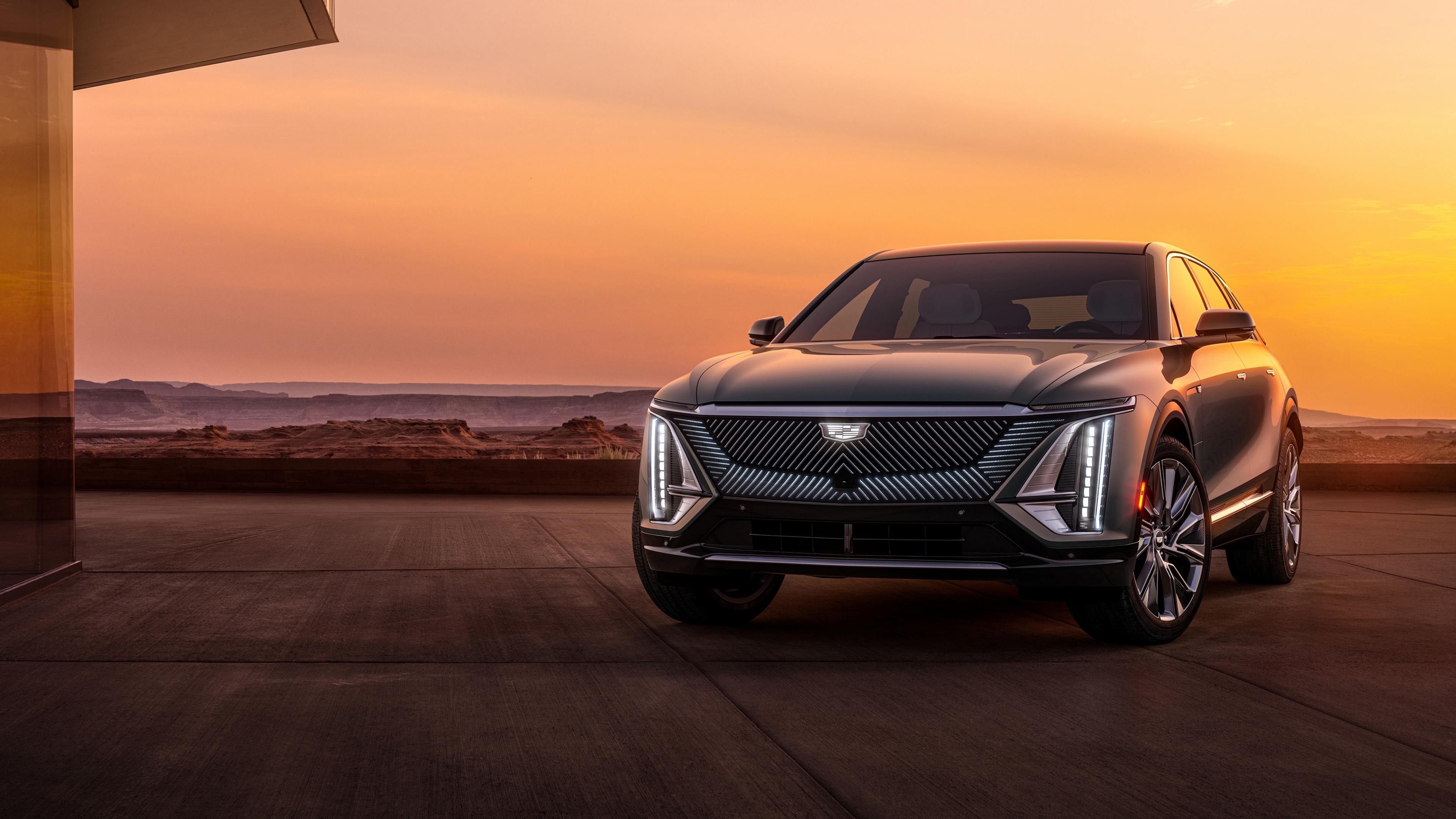 Lyriq Electric SUV, Cadillac Wallpaper, 3840x2160 4K Desktop