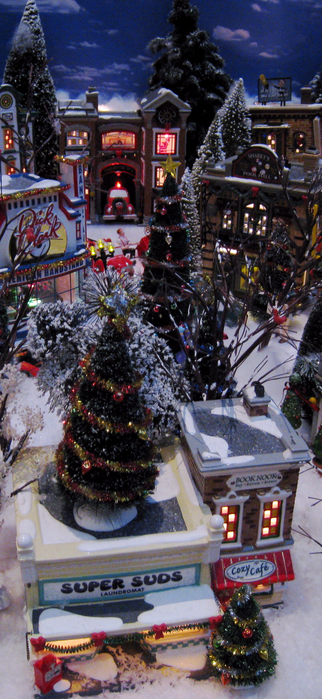 Christmas Village, Animated desktop backgrounds, Festive wallpapers, High-resolution, 1130x2440 HD Phone