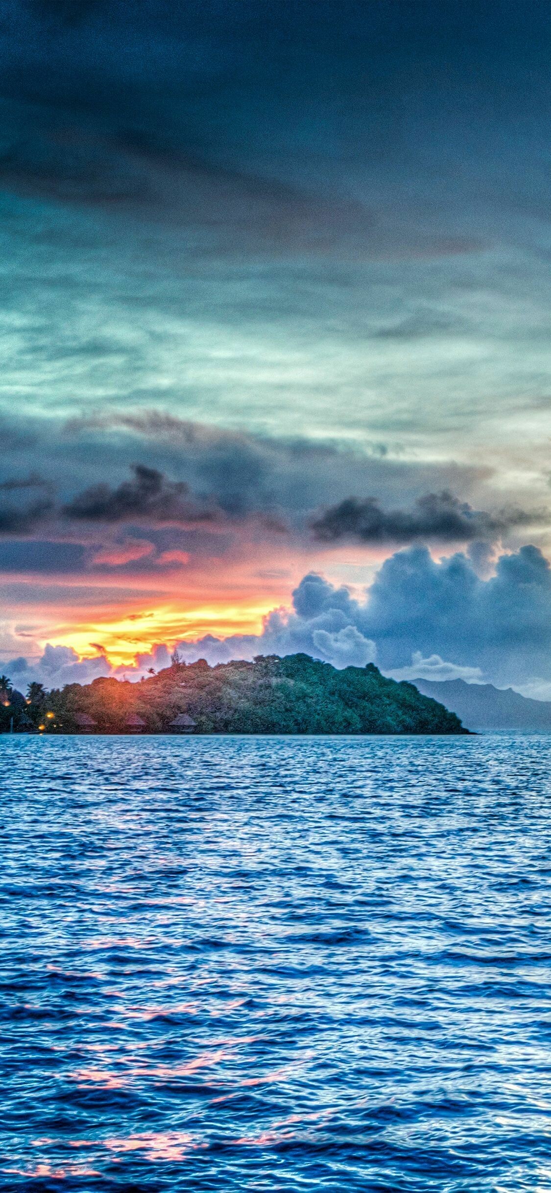 Island bliss, Tropical splendor, Postcard-perfect beauty, Nature's sanctuary, 1130x2440 HD Phone
