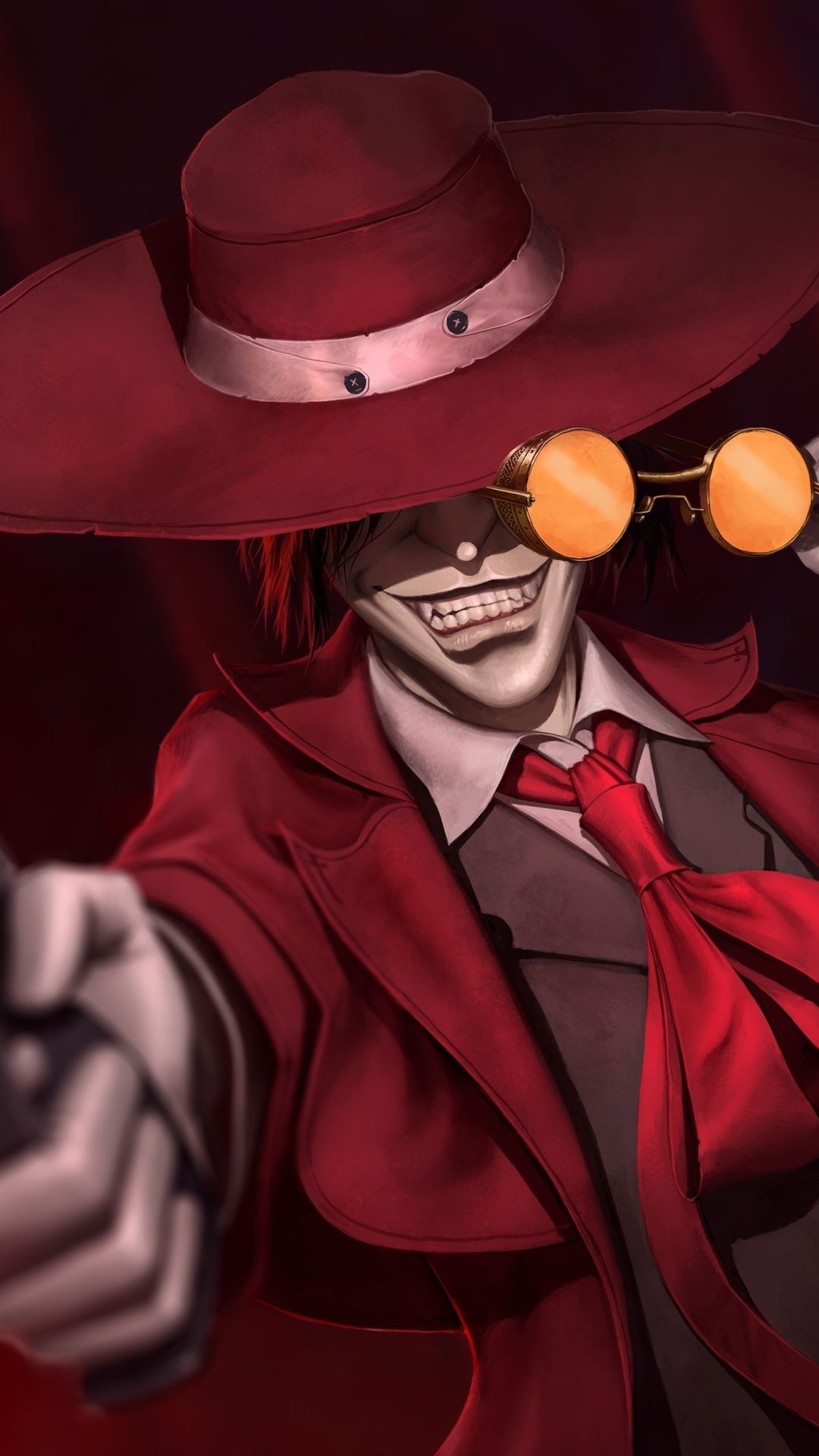 Intense Alucard moments, Anime masterpiece, HD wallpaper, 1080x1920 Full HD Phone