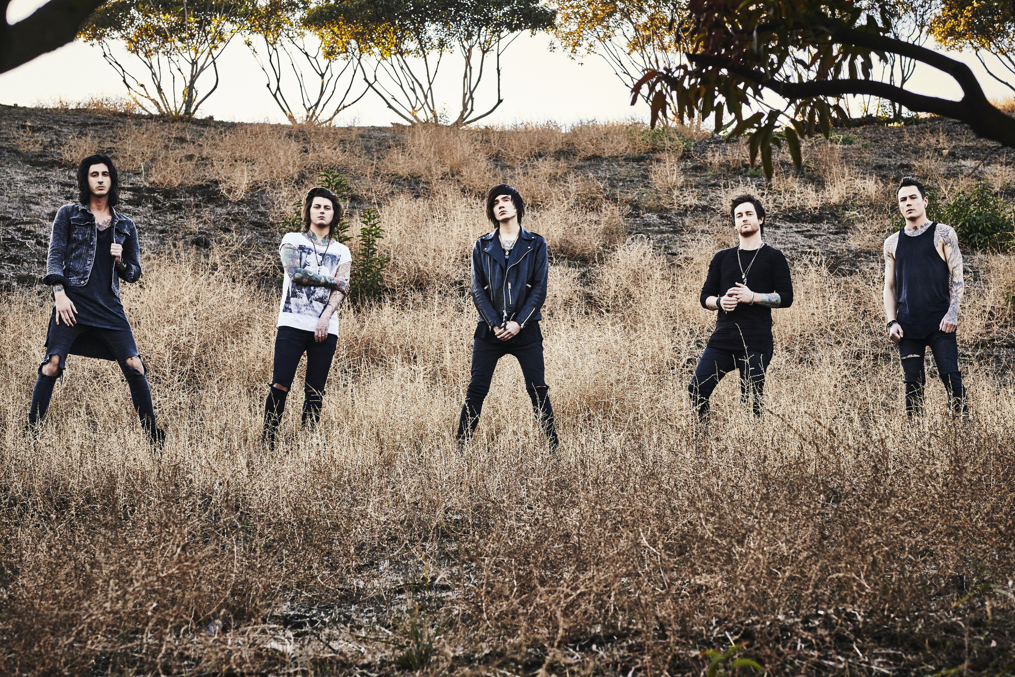 Asking Alexandria, Energetic performance, Edgy vibes, Metalcore genre, 2050x1370 HD Desktop