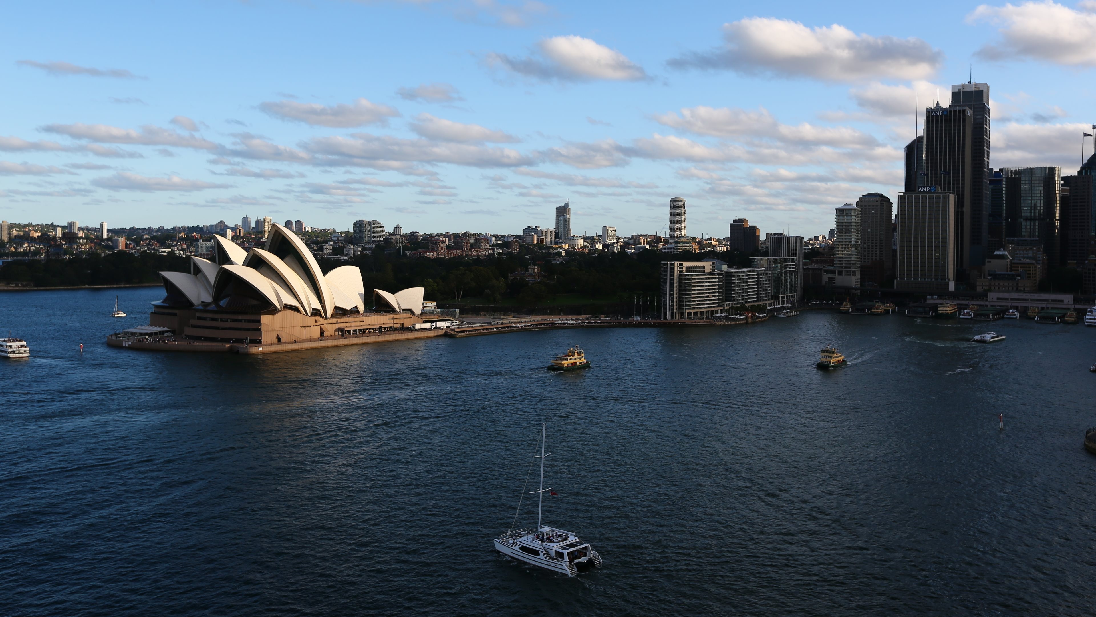 Sydney Harbour, Majestic waters, Breathtaking panorama, Travels, 3840x2160 4K Desktop