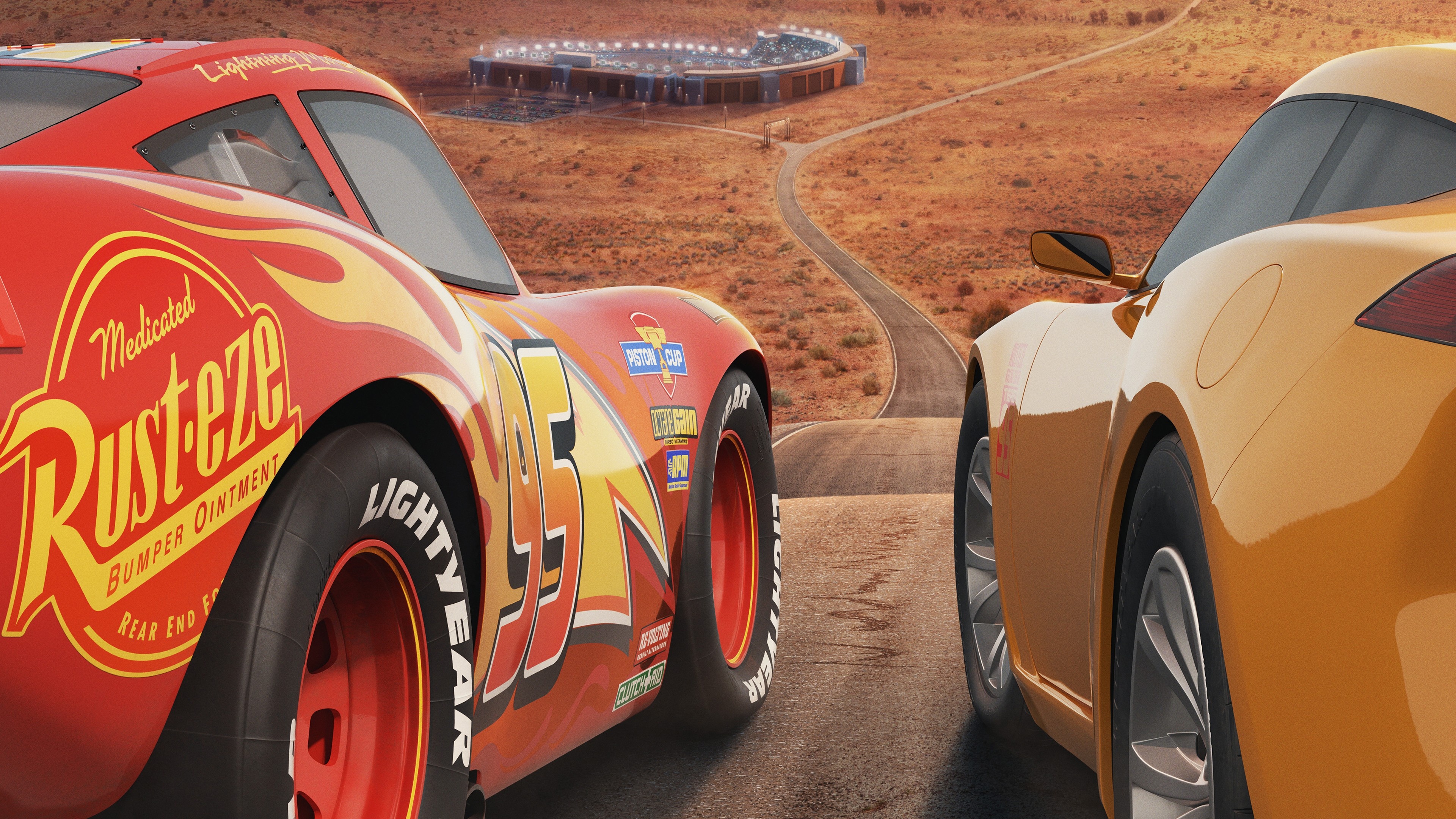 Screenbeauty, Cars 3, Lightning, Movies, 3840x2160 4K Desktop