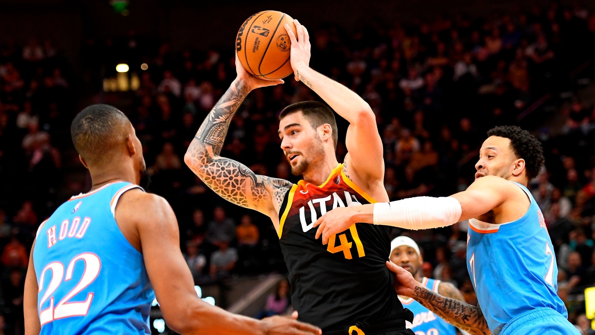 Juancho Hernangomez, Starting lineup, Utah Jazz, Sporting News Spain, 1920x1080 Full HD Desktop