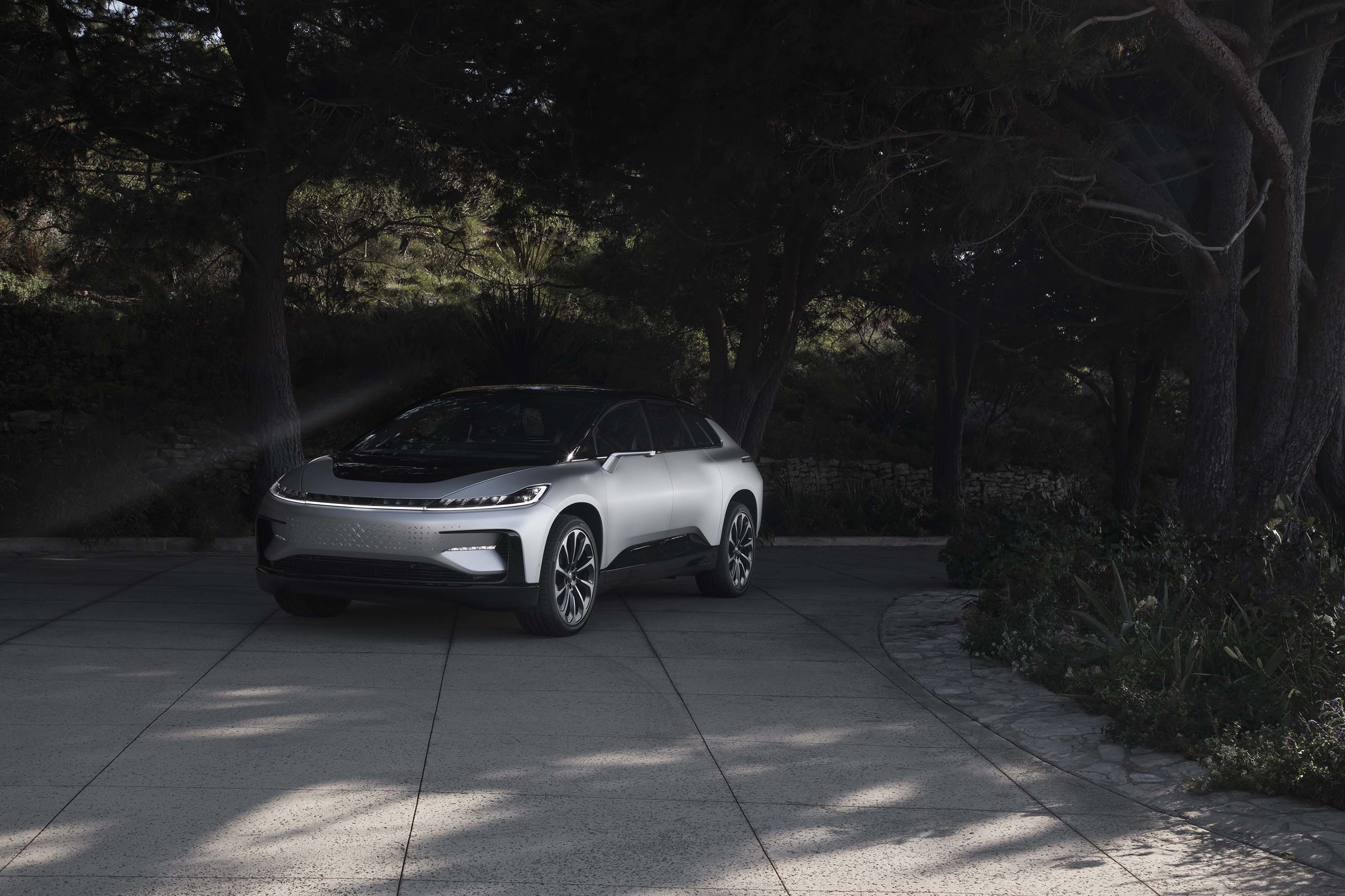 Faraday Future, Electric vehicle startup, FF 91 prototype, Automotive technology, 3030x2020 HD Desktop