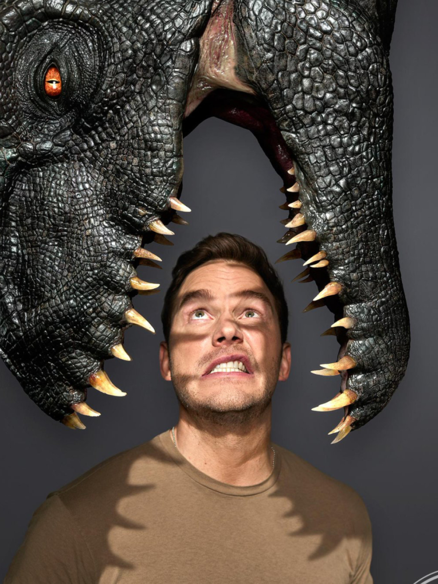 Chris Pratt, Jurassic World, Amber Boy's Pin, Jurassic Park memorabilia, 1540x2050 HD Phone