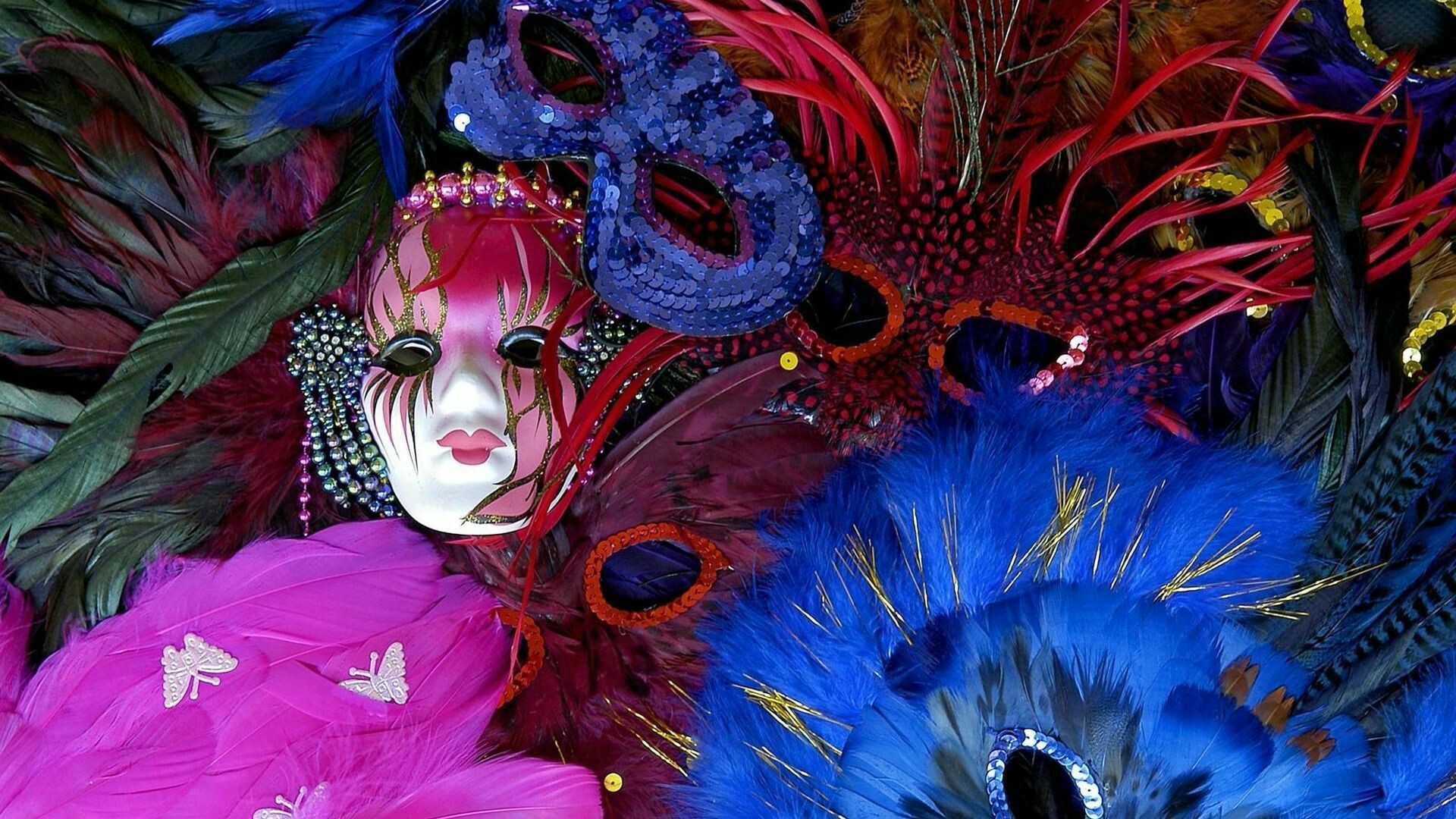 Carnival backgrounds, Festive visuals, Imaginative designs, Free-spirited joy, 1920x1080 Full HD Desktop