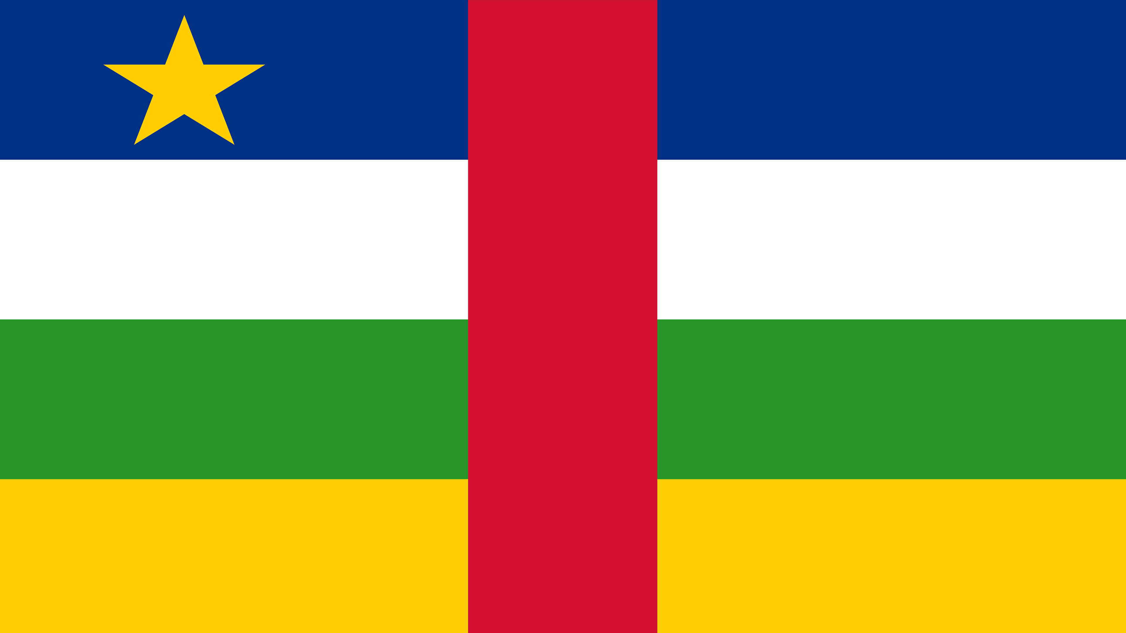 Central African Republic, Travels, Flag, Czech, 3840x2160 4K Desktop