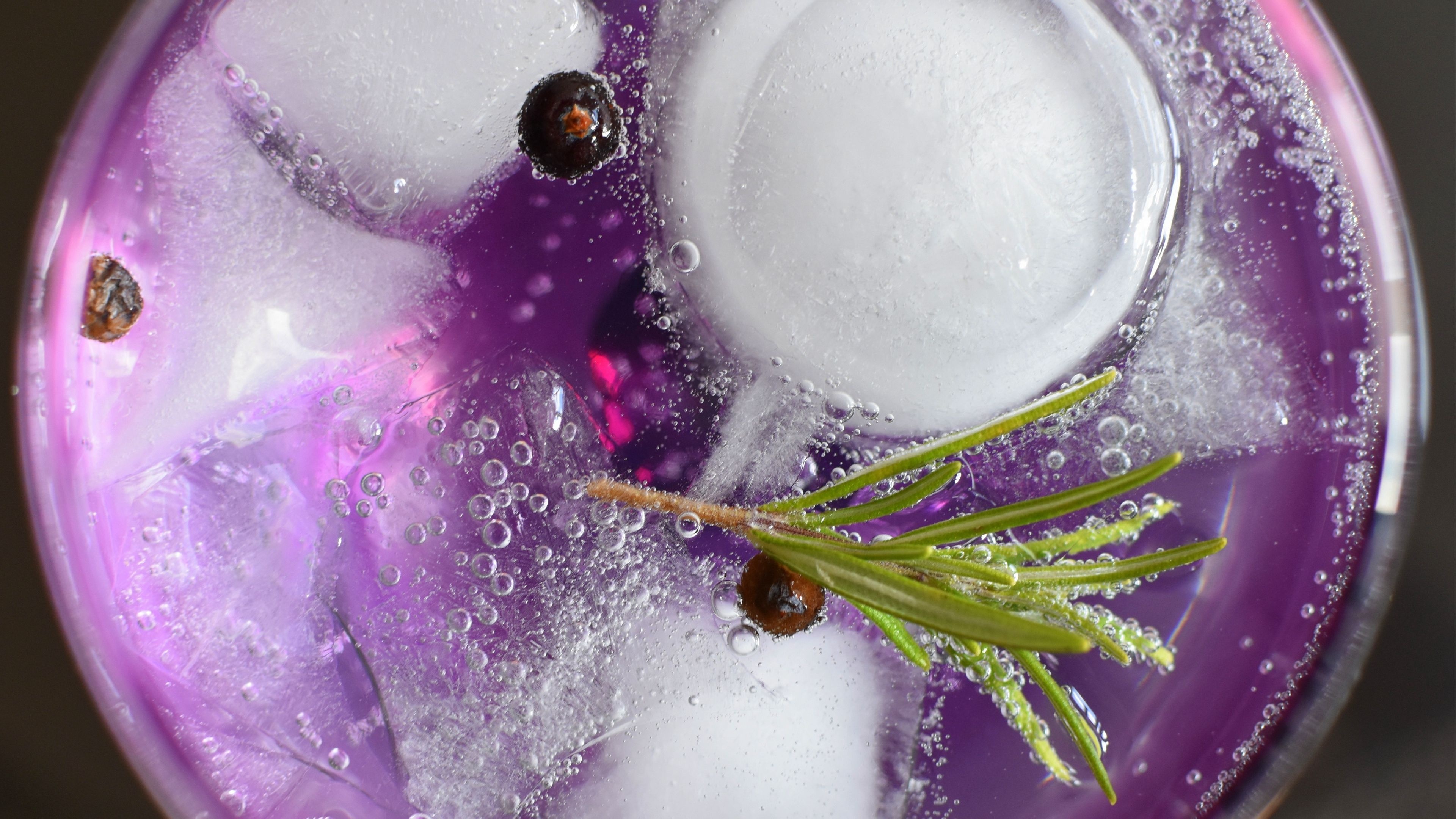 Cocktail, Rosemary (Herb) Wallpaper, 3840x2160 4K Desktop