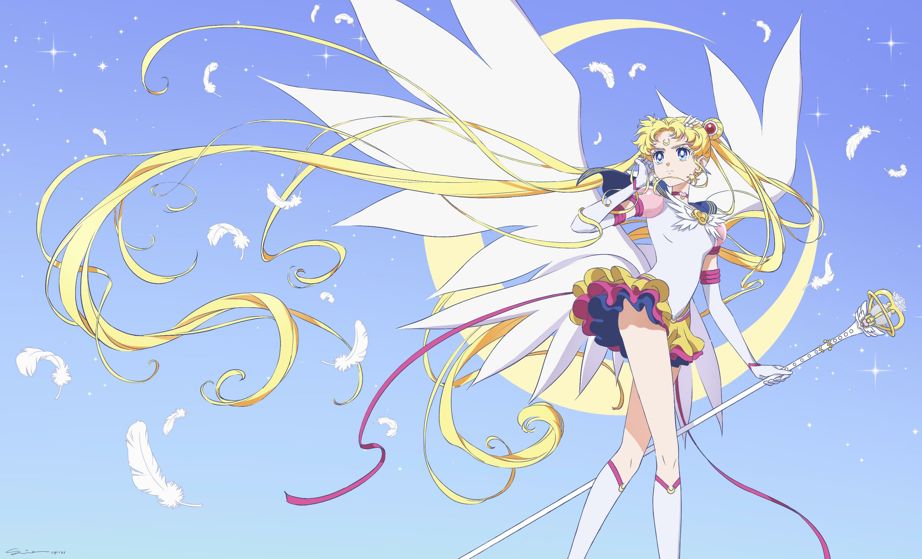 Sailor Moon Eternal Anime, Magical girls, Moon princesses, Legendary power, 3050x1850 HD Desktop