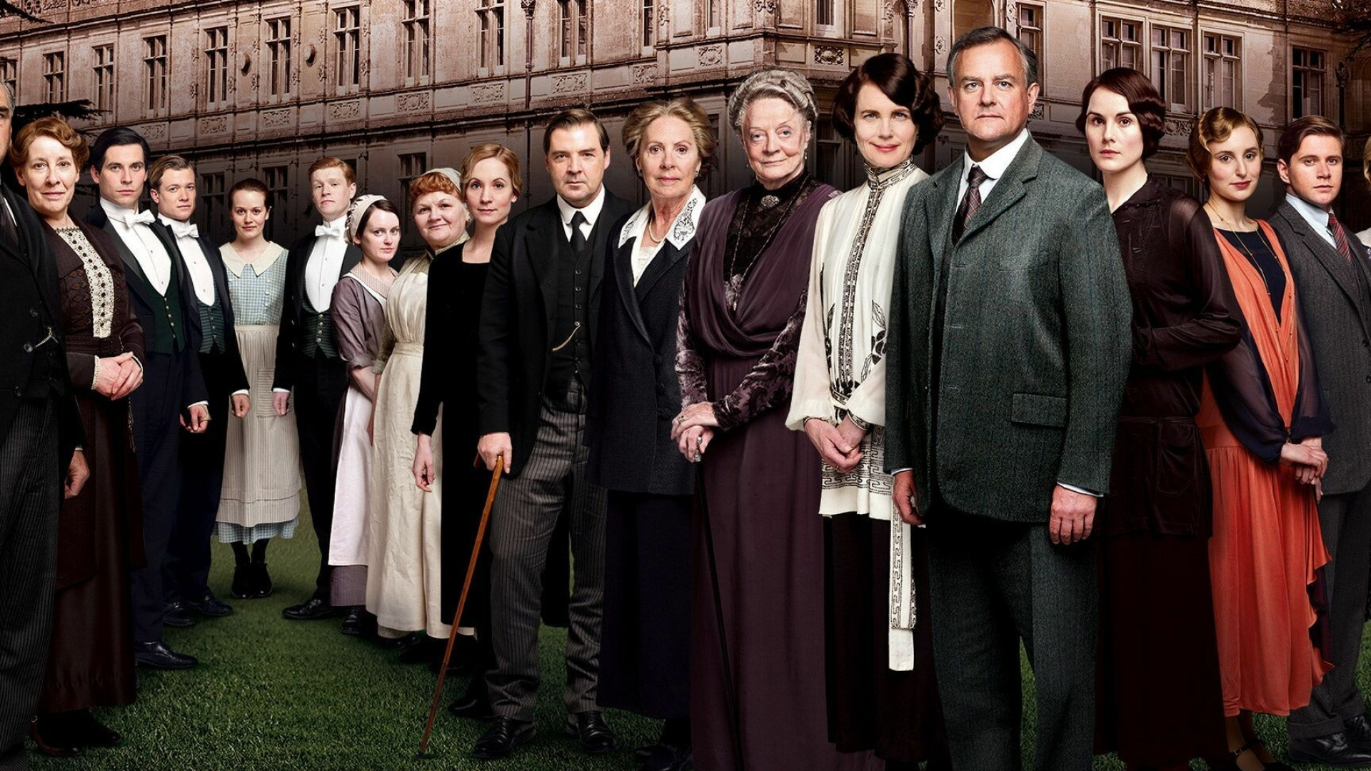 Downton Abbey TV show, Top-quality wallpapers, Iconic backgrounds, Aristocratic elegance, 1920x1080 Full HD Desktop