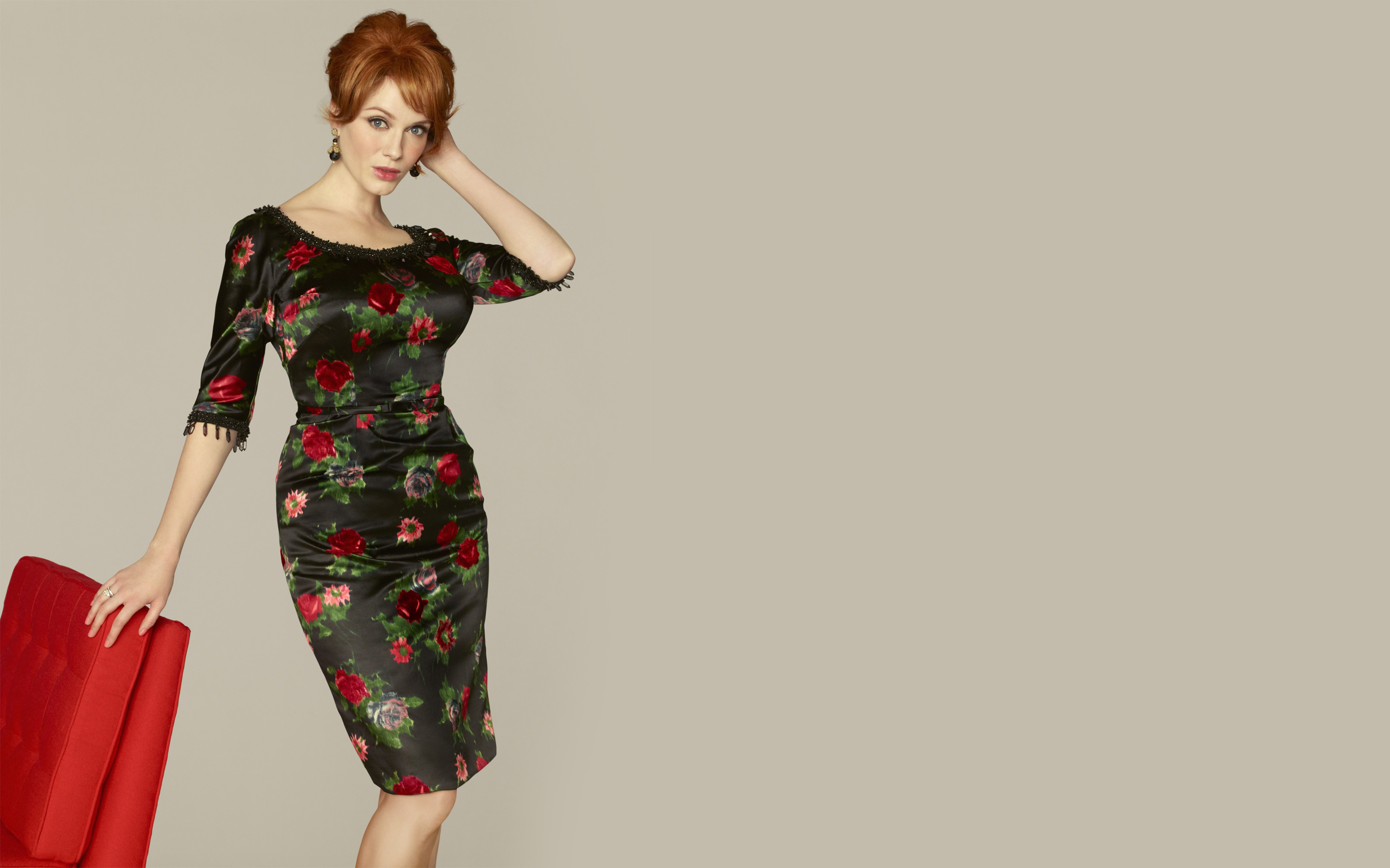 Christina Hendricks, Widescreen wallpaper, 2880x1800 HD Desktop