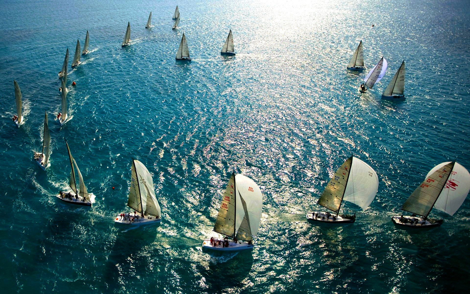 Sailing race sport, HD wallpaper, Sports action, Sailing competition, 1920x1200 HD Desktop